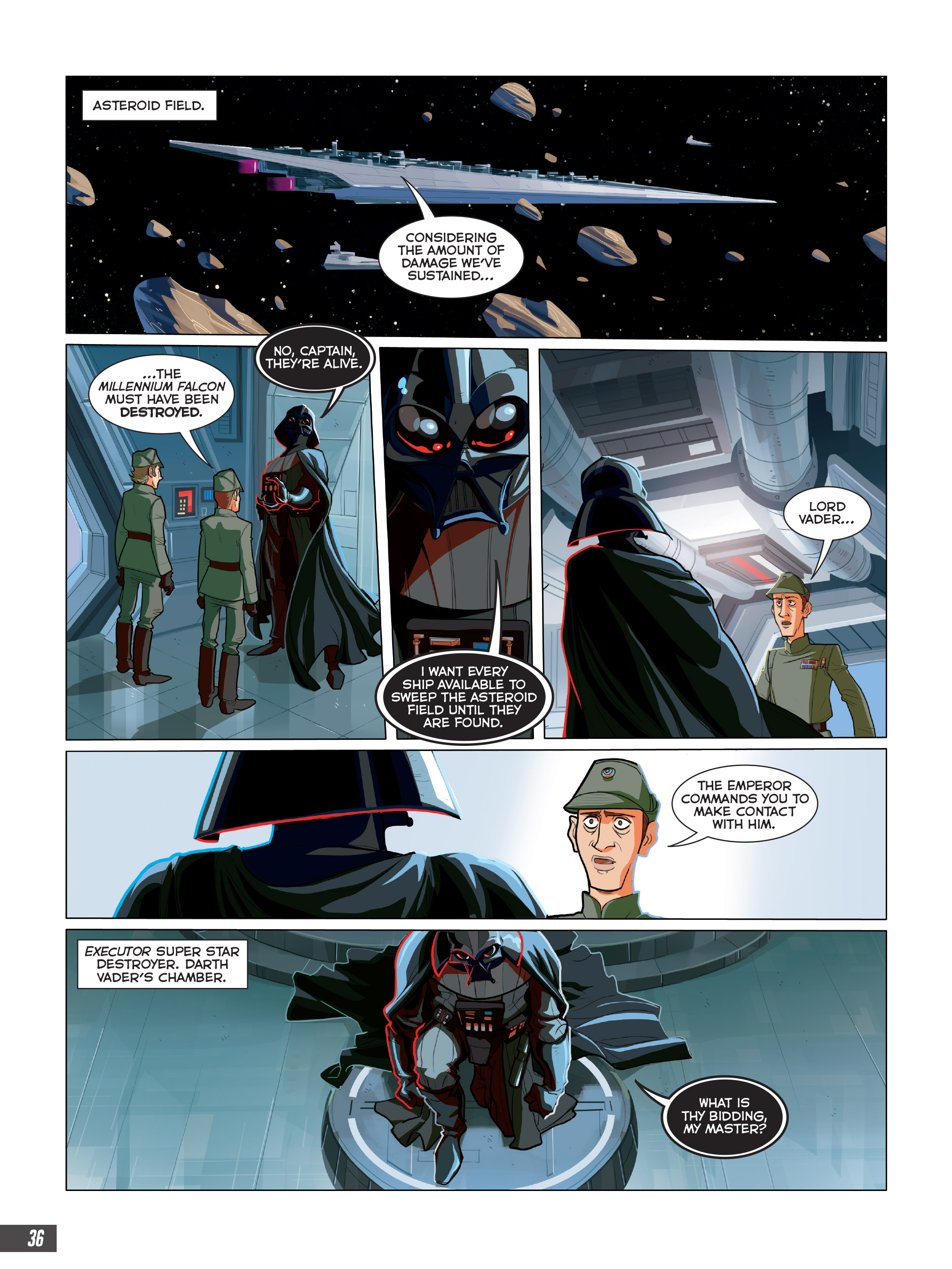 Star Wars: The Empire Strikes Back Graphic Novel Adaptation (2019) issue 1 - Page 35