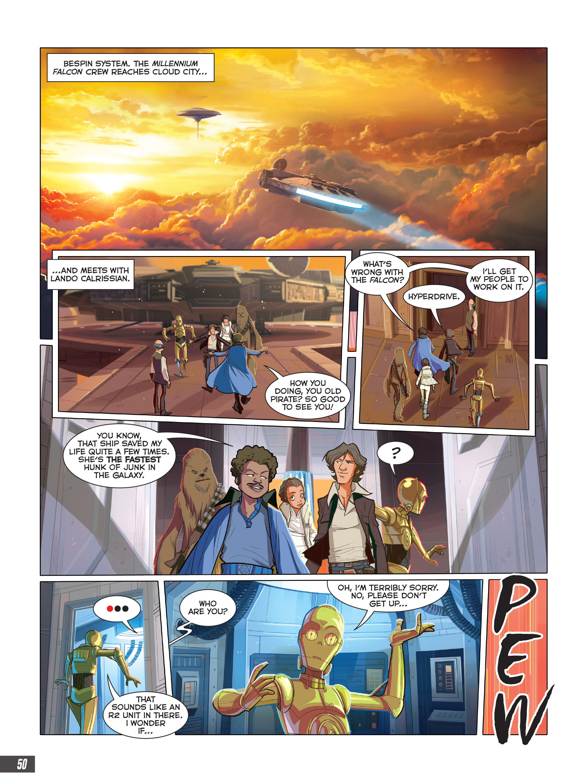 Star Wars: The Empire Strikes Back Graphic Novel Adaptation (2019) issue 1 - Page 49