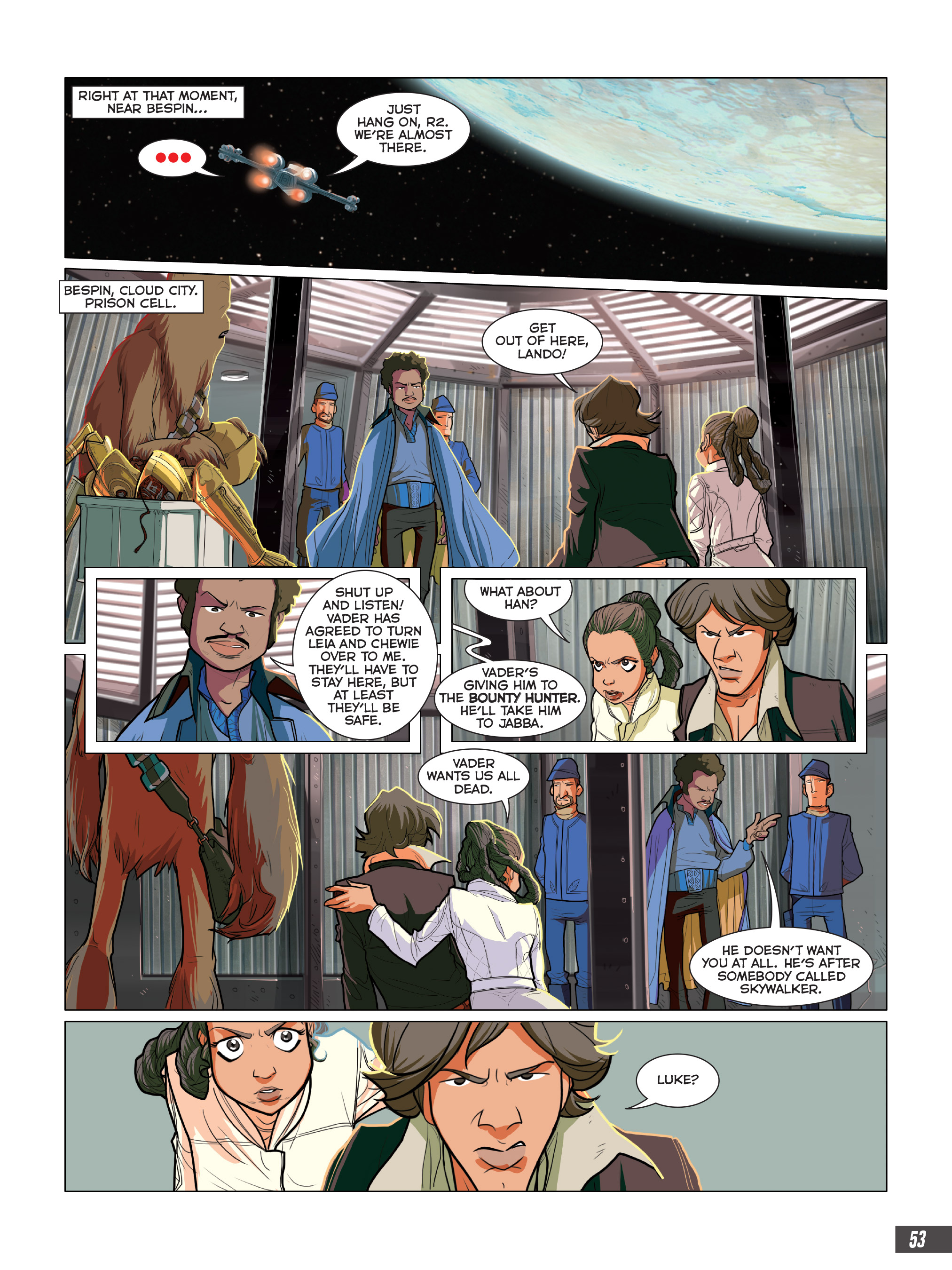 Star Wars: The Empire Strikes Back Graphic Novel Adaptation (2019) issue 1 - Page 52