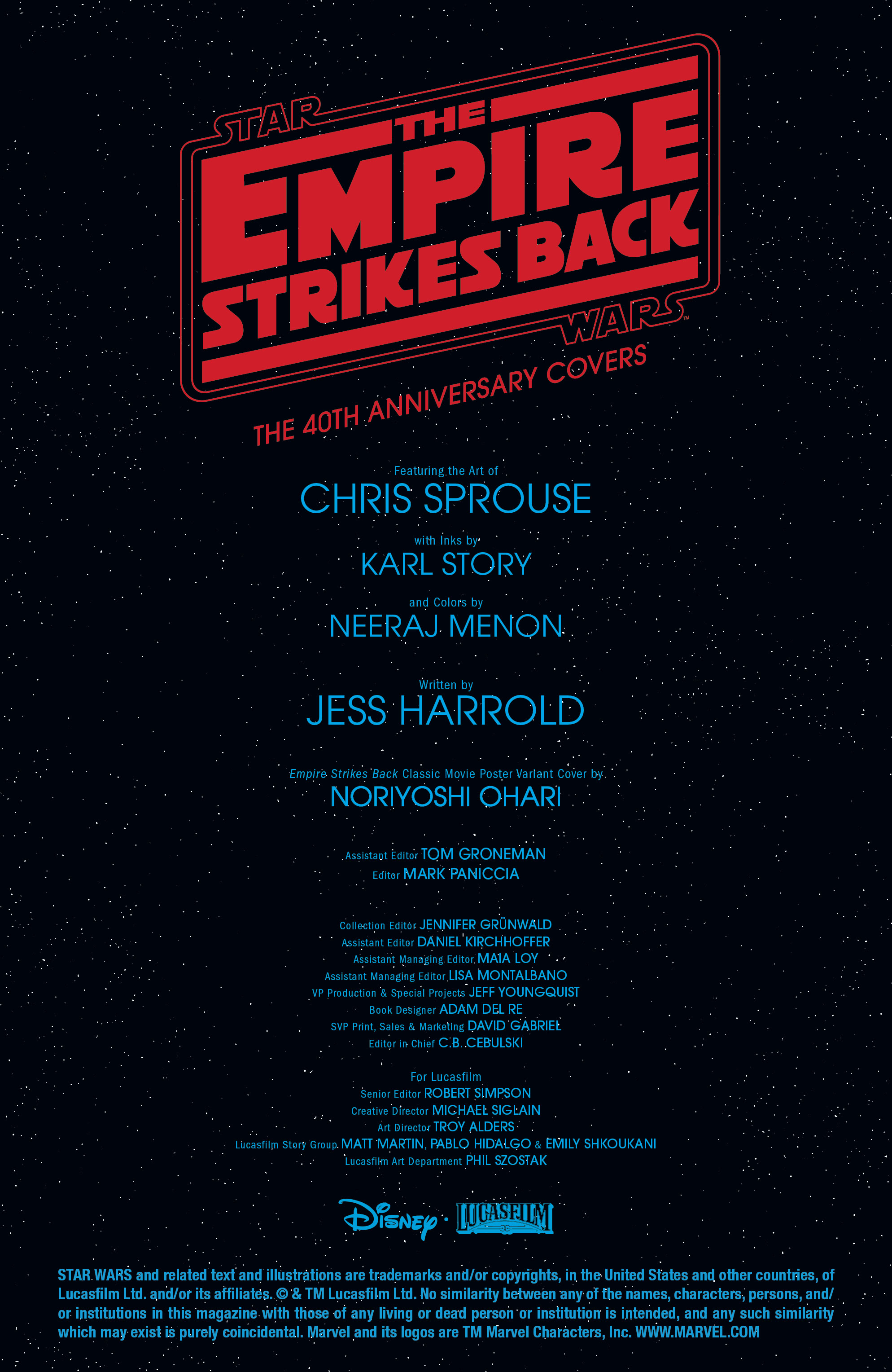 Star Wars: The Empire Strikes Back - The 40th Anniversary Covers by Chris Sprouse (2021): Chapter 1 - Page 2