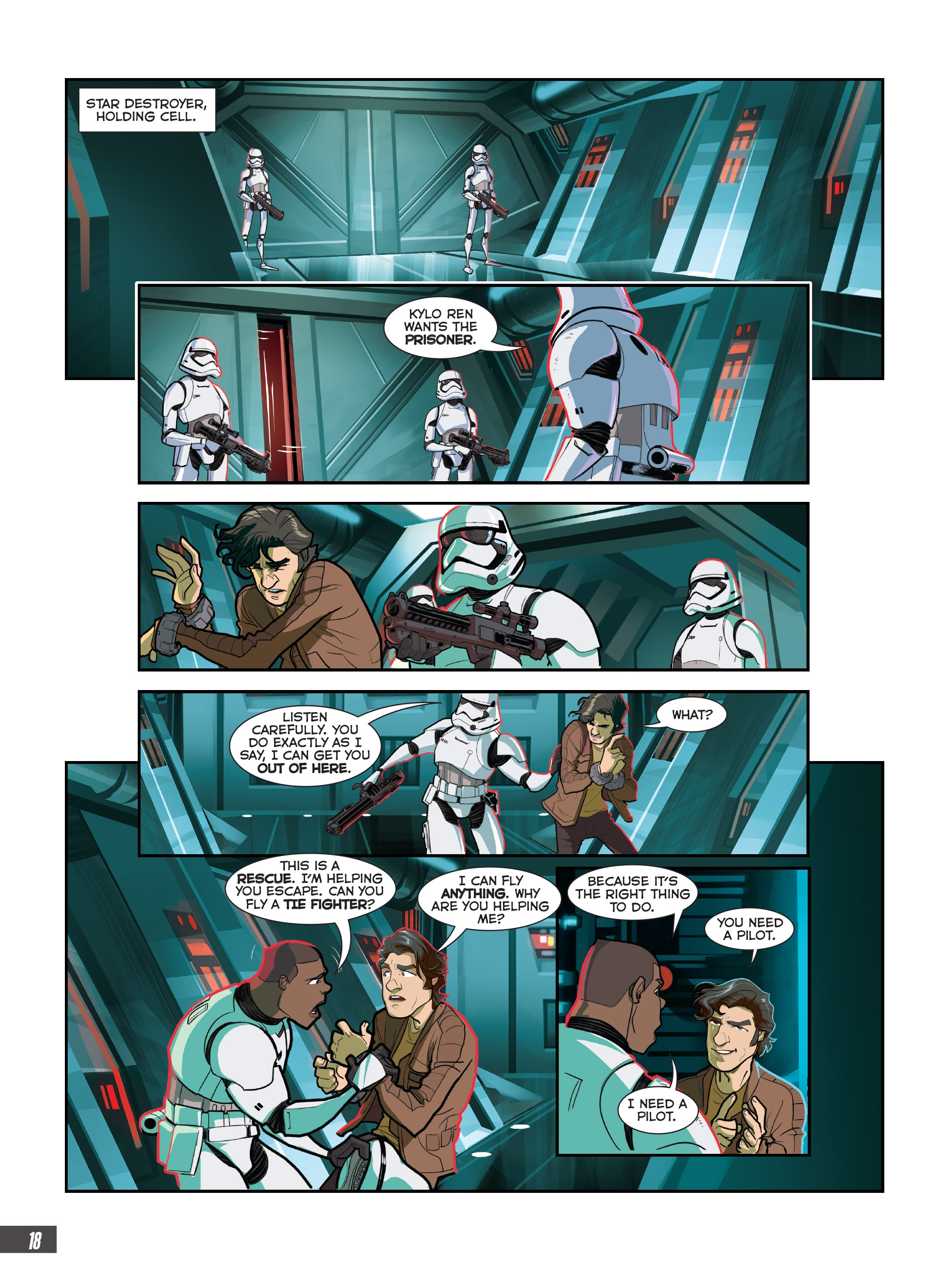 Star Wars: The Force Awakens Graphic Novel Adaptation (2017) issue 1 - Page 17