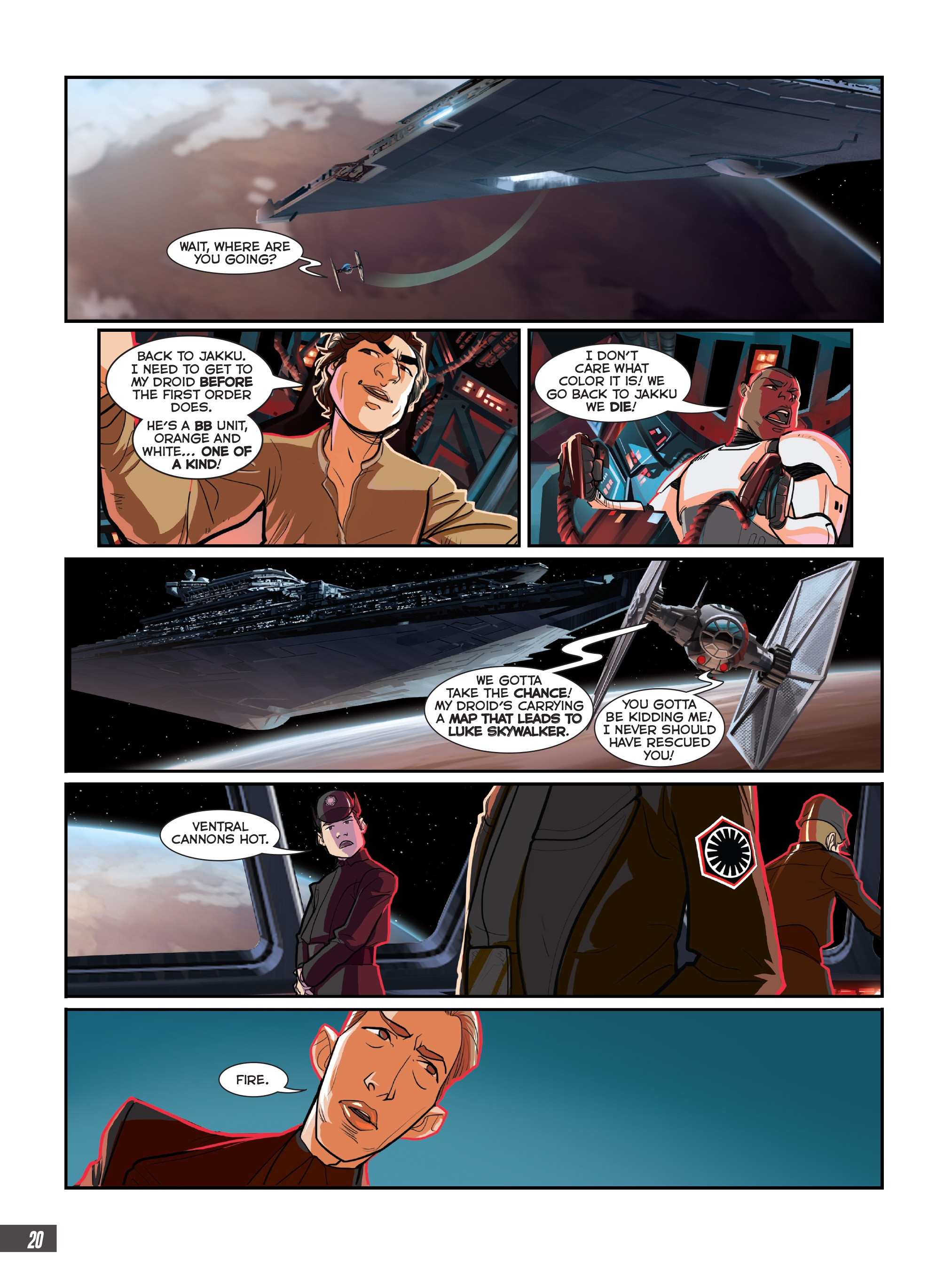 Star Wars: The Force Awakens Graphic Novel Adaptation (2017) issue 1 - Page 19