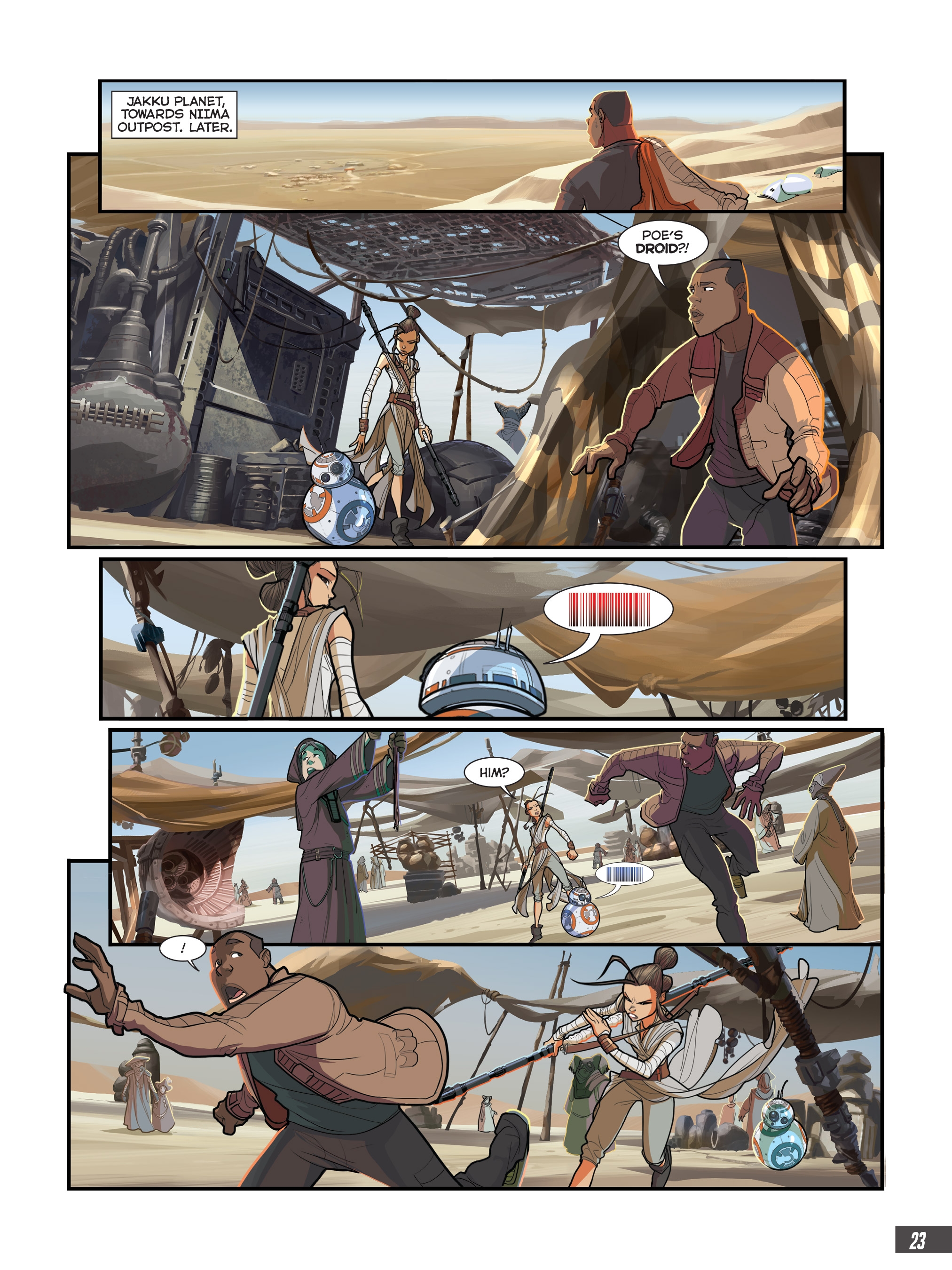 Star Wars: The Force Awakens Graphic Novel Adaptation (2017) issue 1 - Page 22