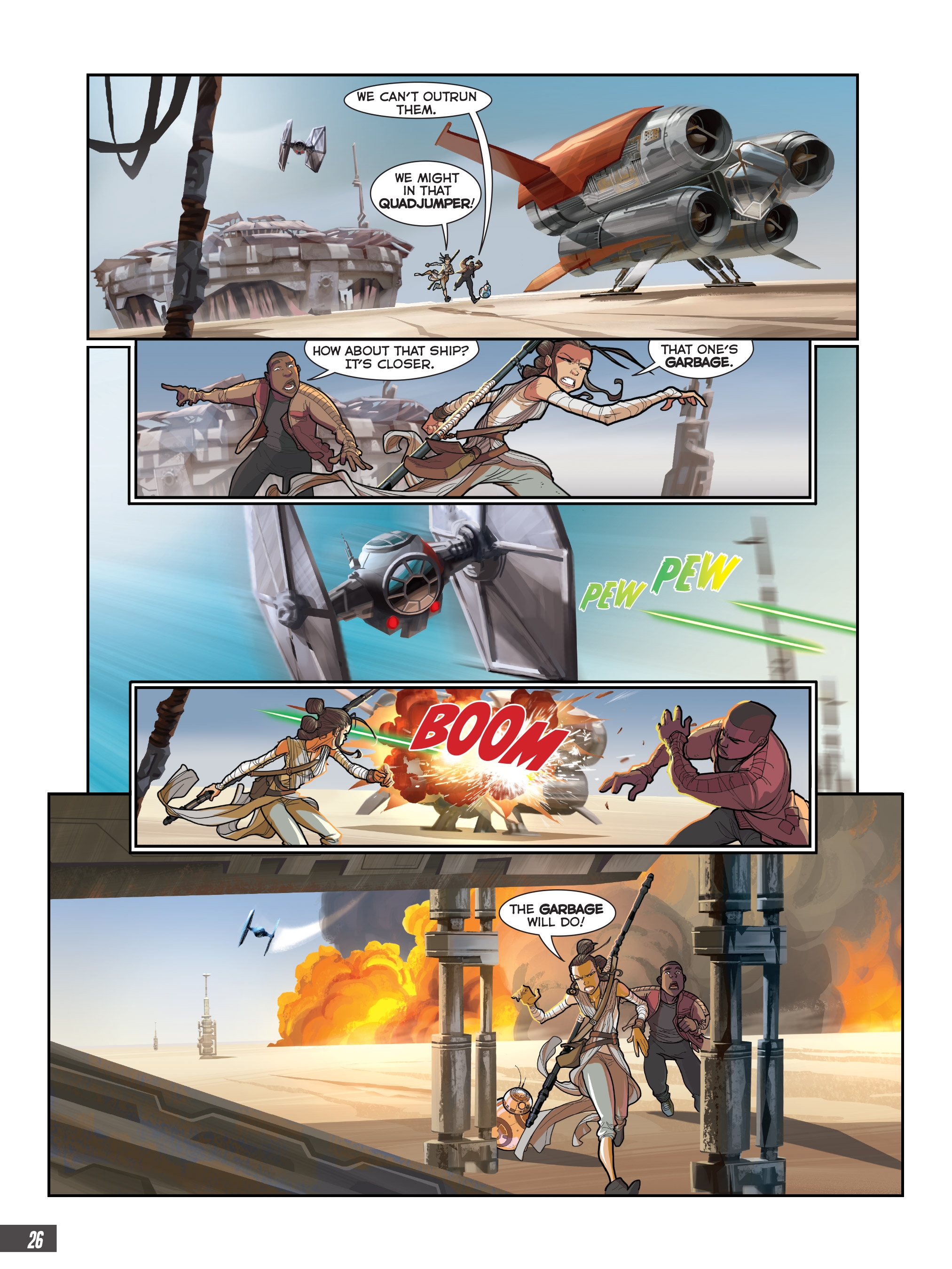 Star Wars: The Force Awakens Graphic Novel Adaptation (2017) issue 1 - Page 25