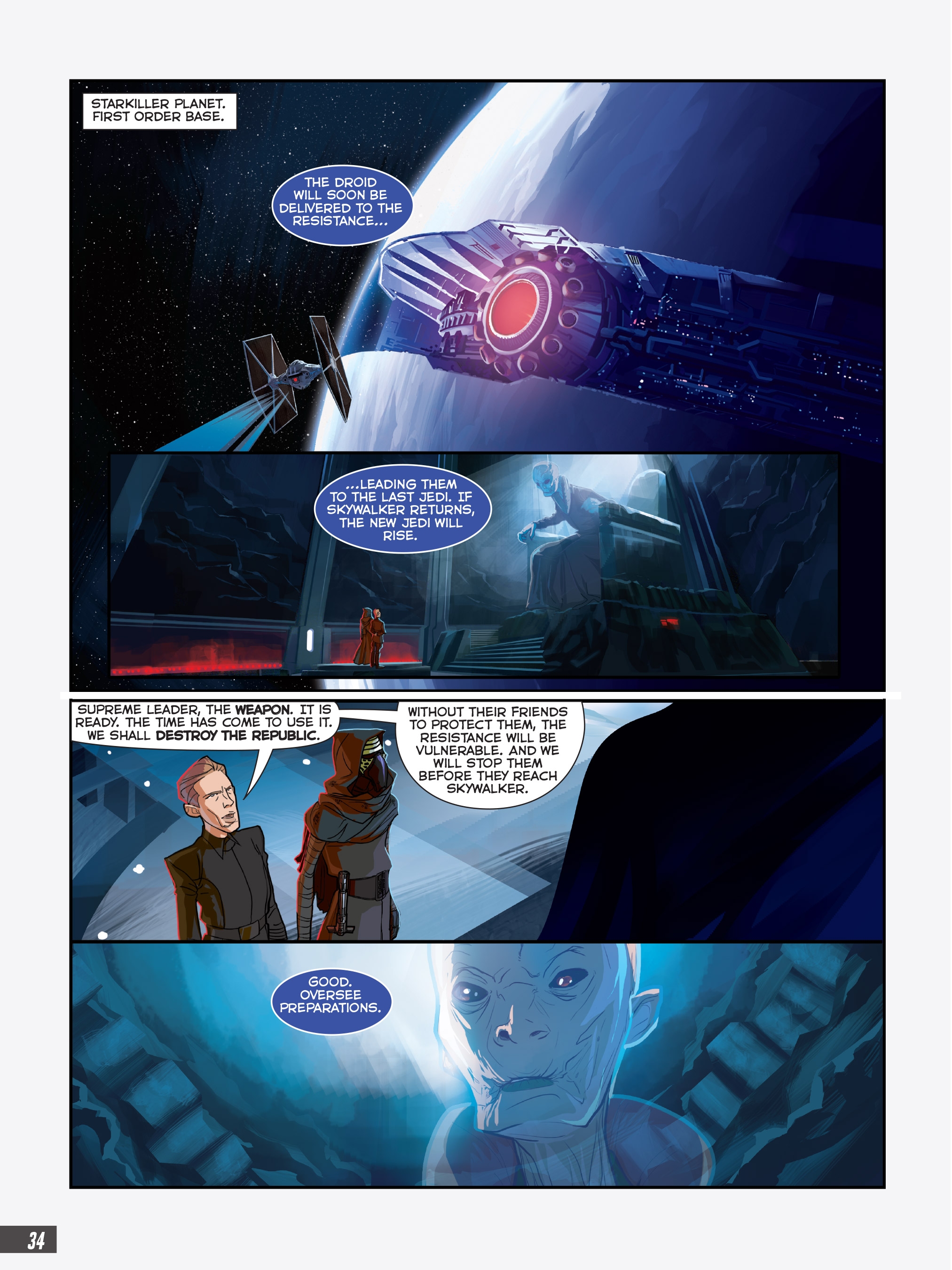 Star Wars: The Force Awakens Graphic Novel Adaptation (2017) issue 1 - Page 33