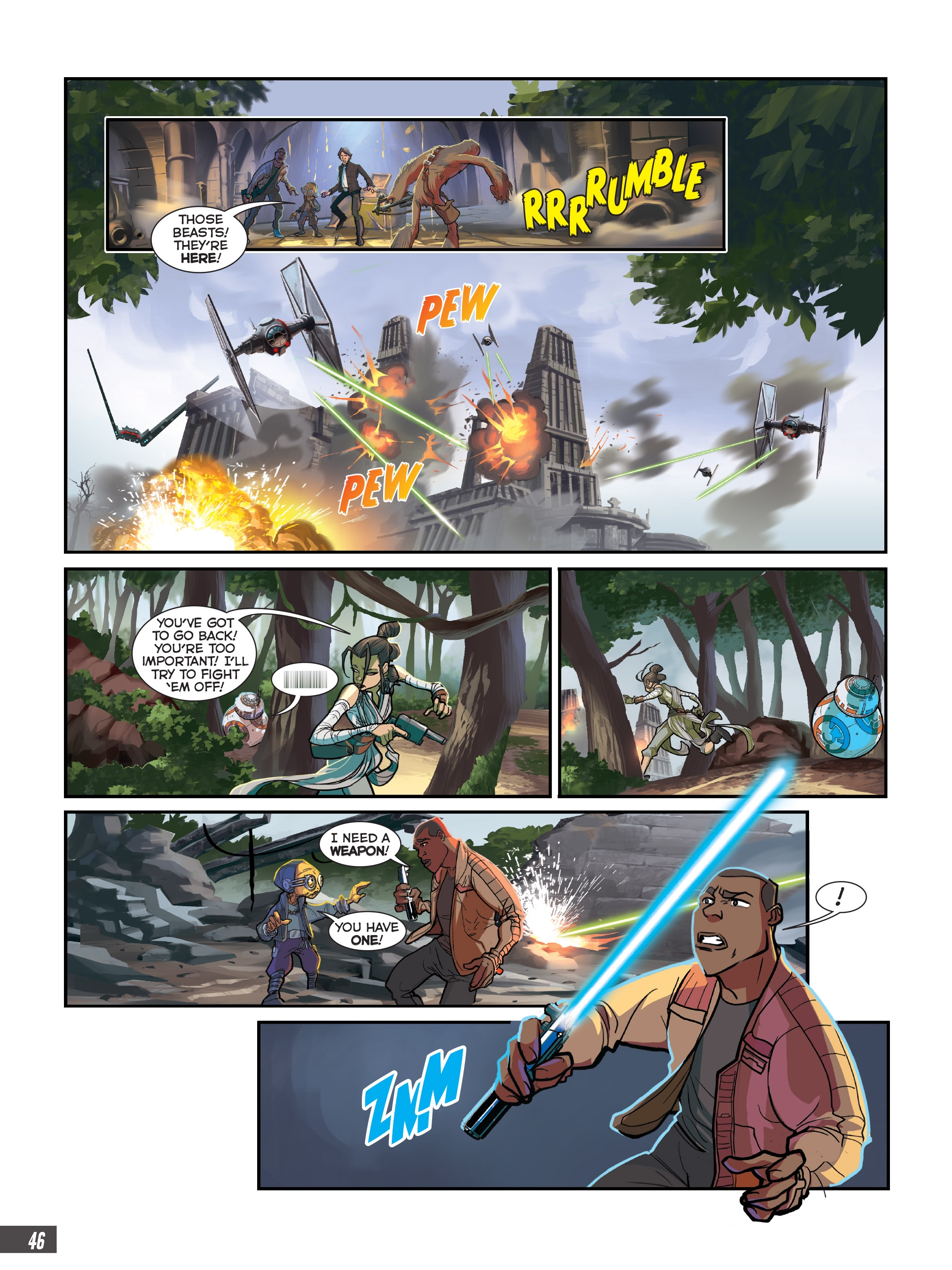 Star Wars: The Force Awakens Graphic Novel Adaptation (2017) issue 1 - Page 45