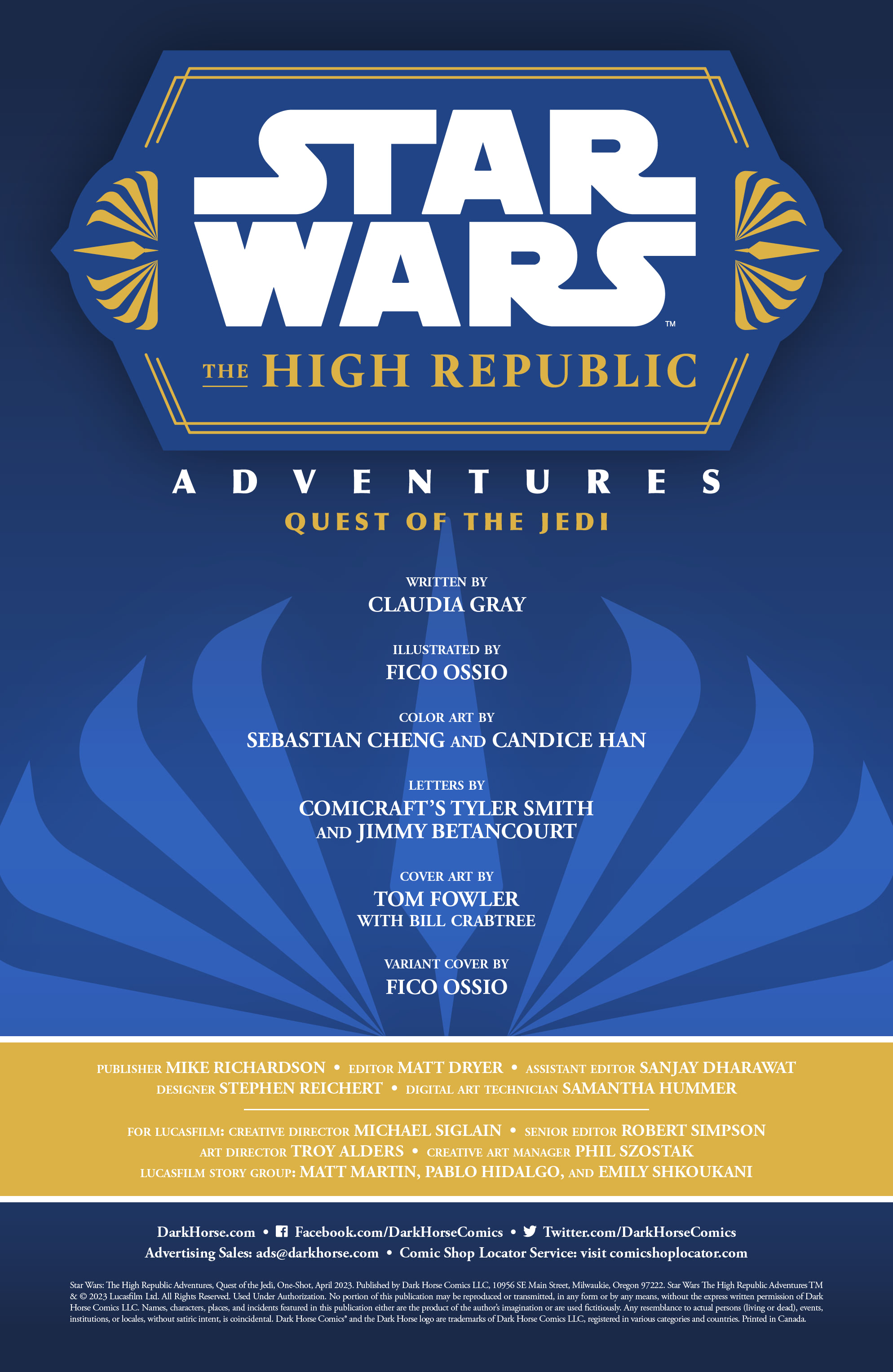 Star Wars: The High Republic Adventures - Quest of the Jedi (2023-): Chapter 1 - Page 2