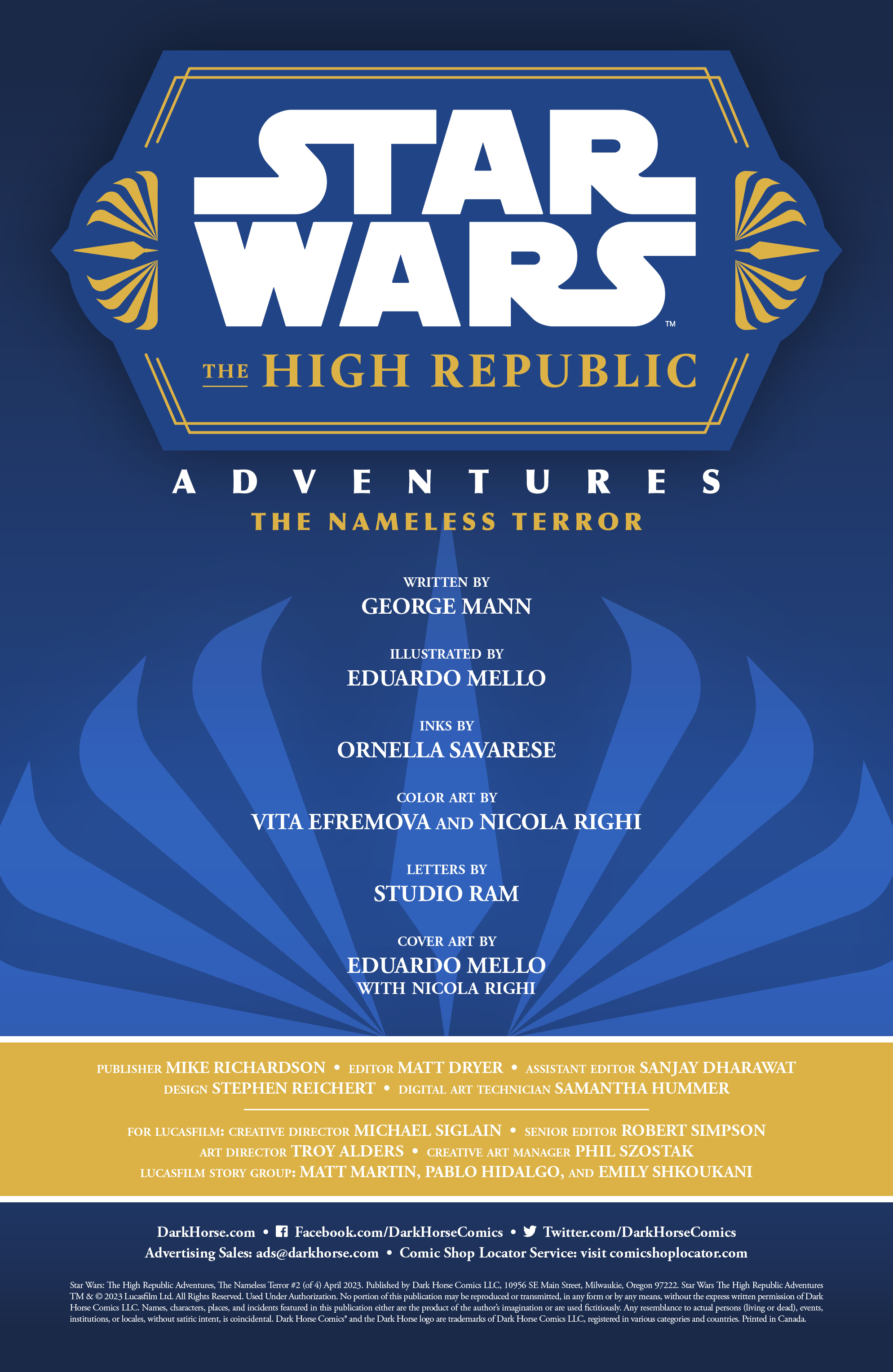 Star Wars: The High Republic Adventures - The Nameless Terror (2023-): Chapter 2 - Page 2