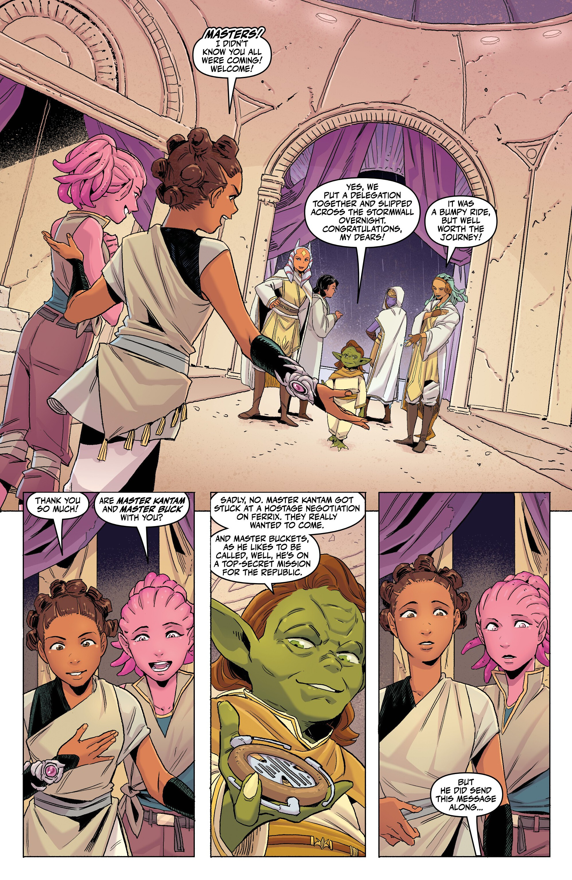 Star Wars: The High Republic Adventures - The Wedding Spectacular (2024-): Chapter 1 - Page 19