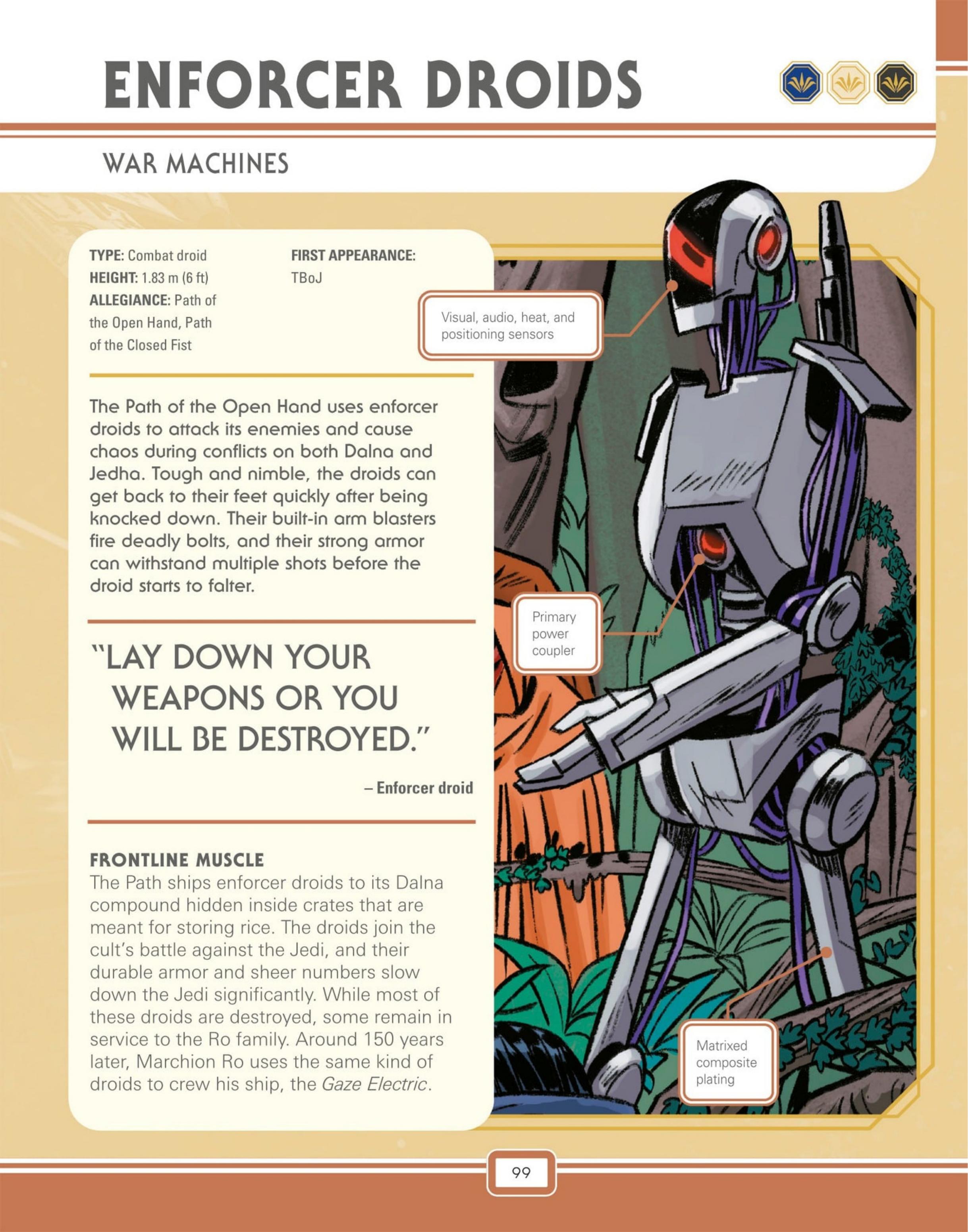 Star Wars: The High Republic Character Encyclopedia (2023) issue 1 - Page 101