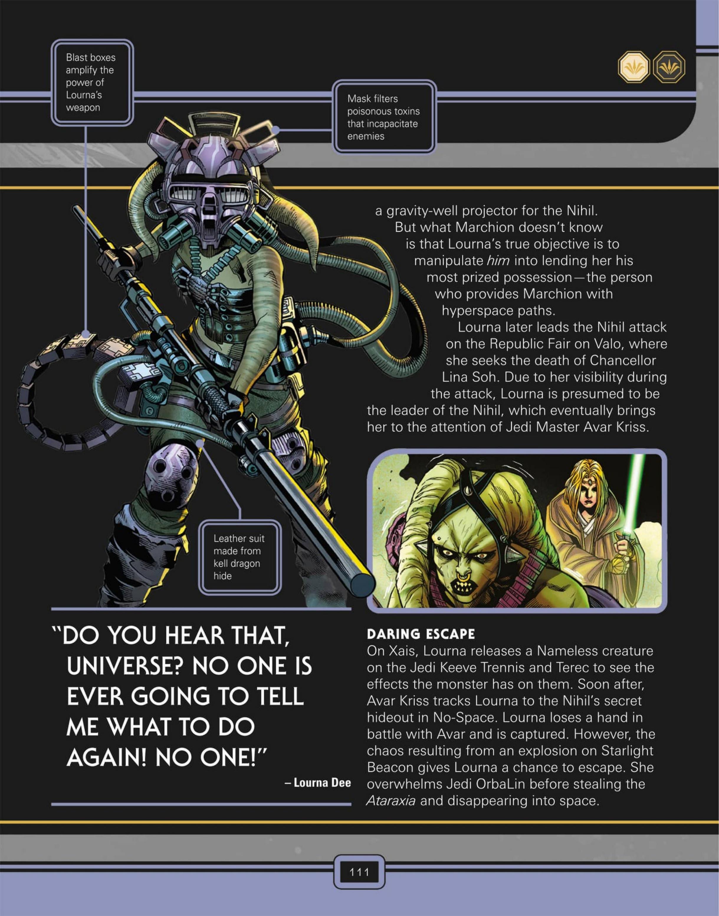 Star Wars: The High Republic Character Encyclopedia (2023) issue 1 - Page 113