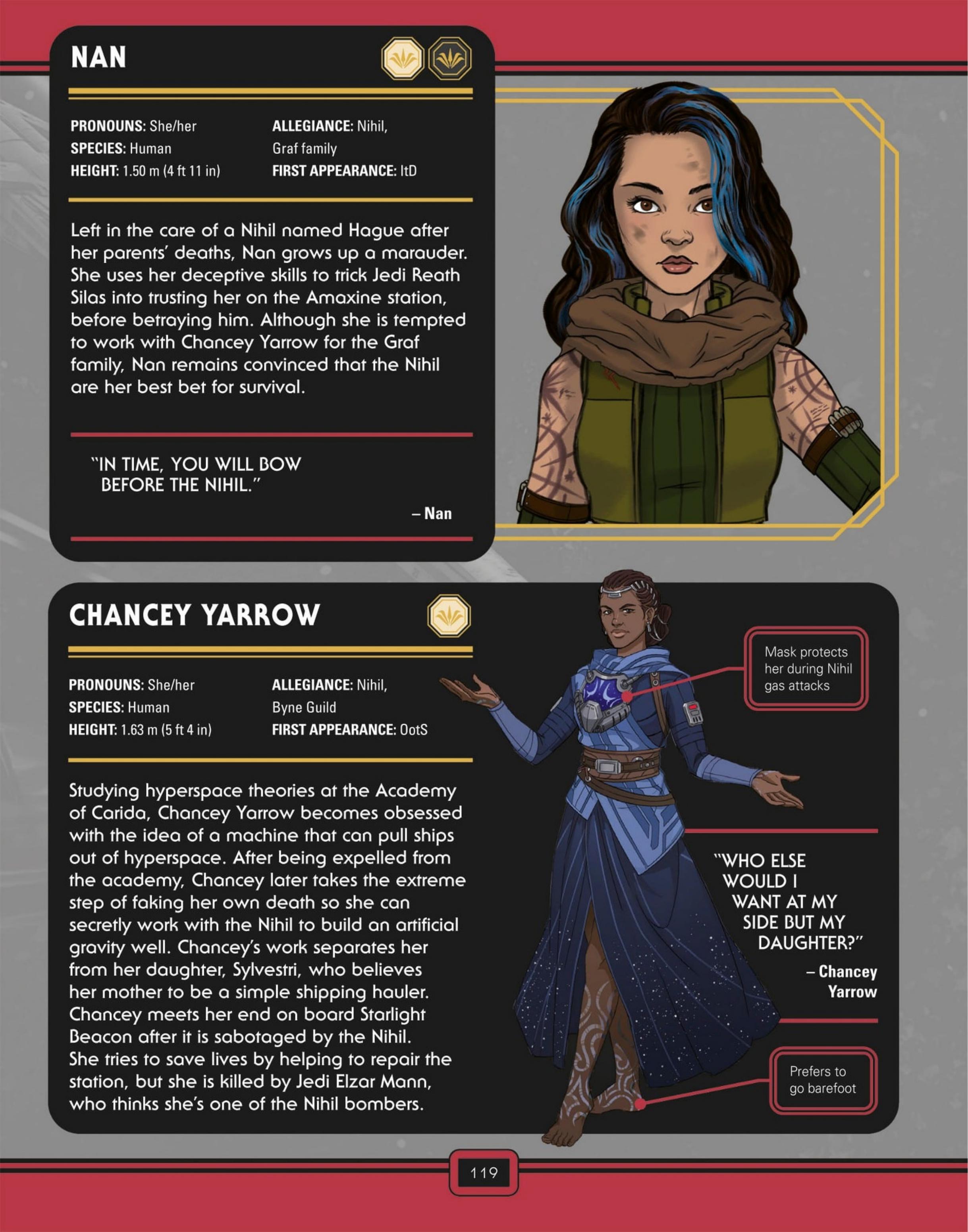 Star Wars: The High Republic Character Encyclopedia (2023) issue 1 - Page 121