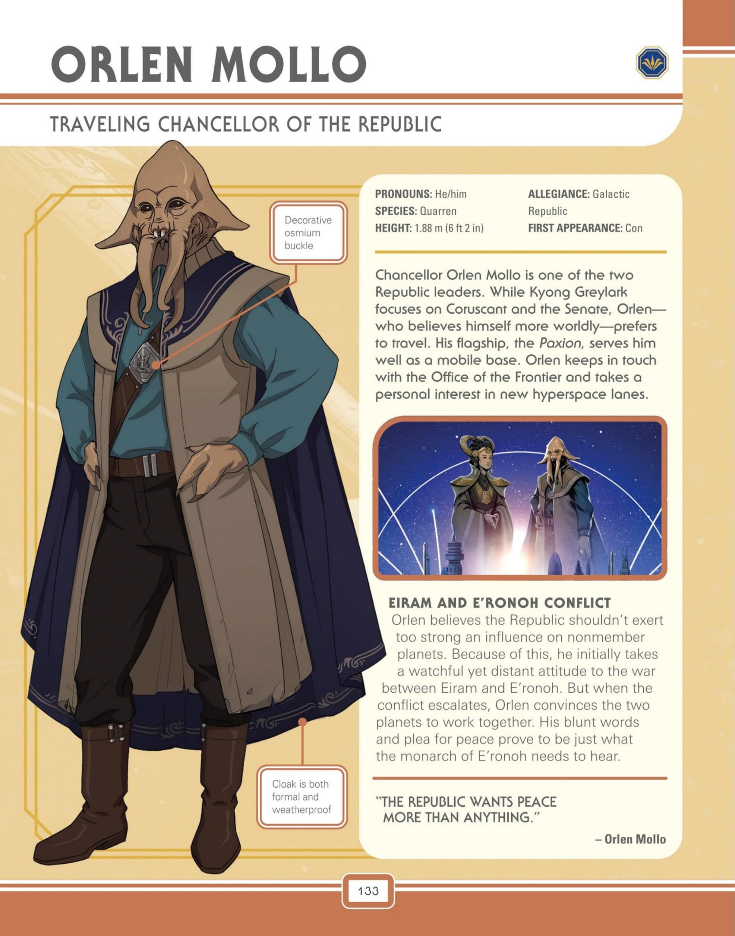 Star Wars: The High Republic Character Encyclopedia (2023) issue 1 - Page 135