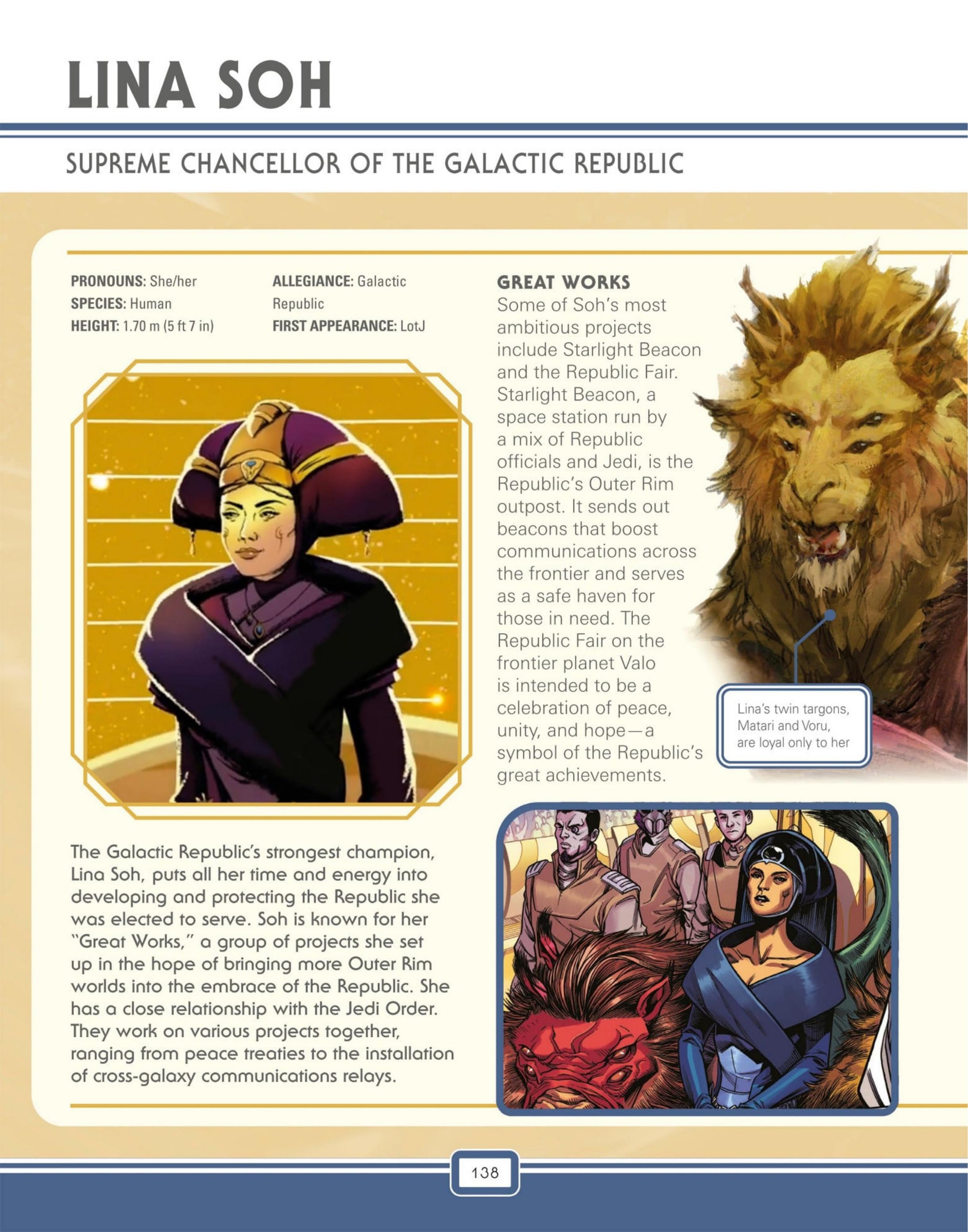 Star Wars: The High Republic Character Encyclopedia (2023) issue 1 - Page 140