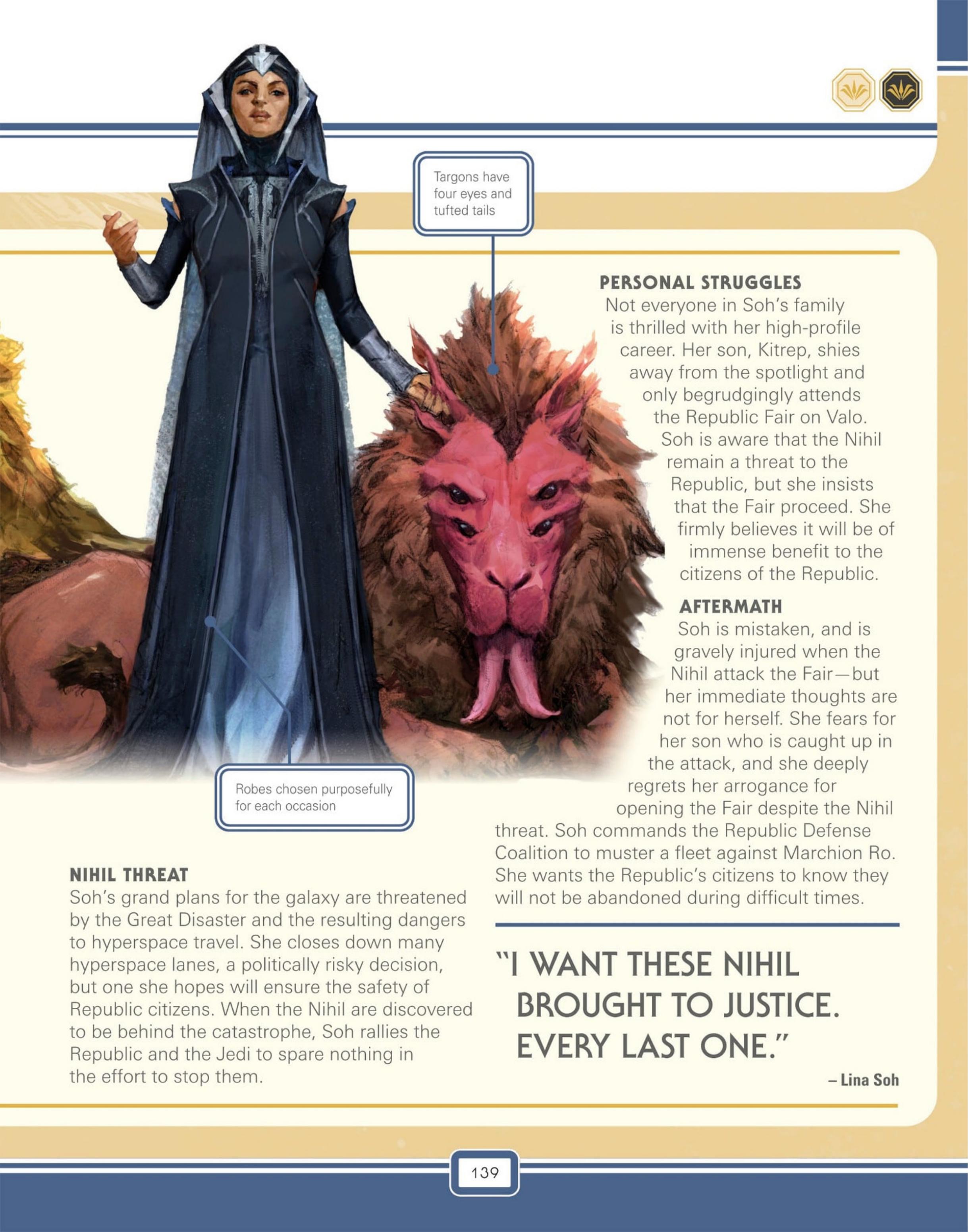 Star Wars: The High Republic Character Encyclopedia (2023) issue 1 - Page 141