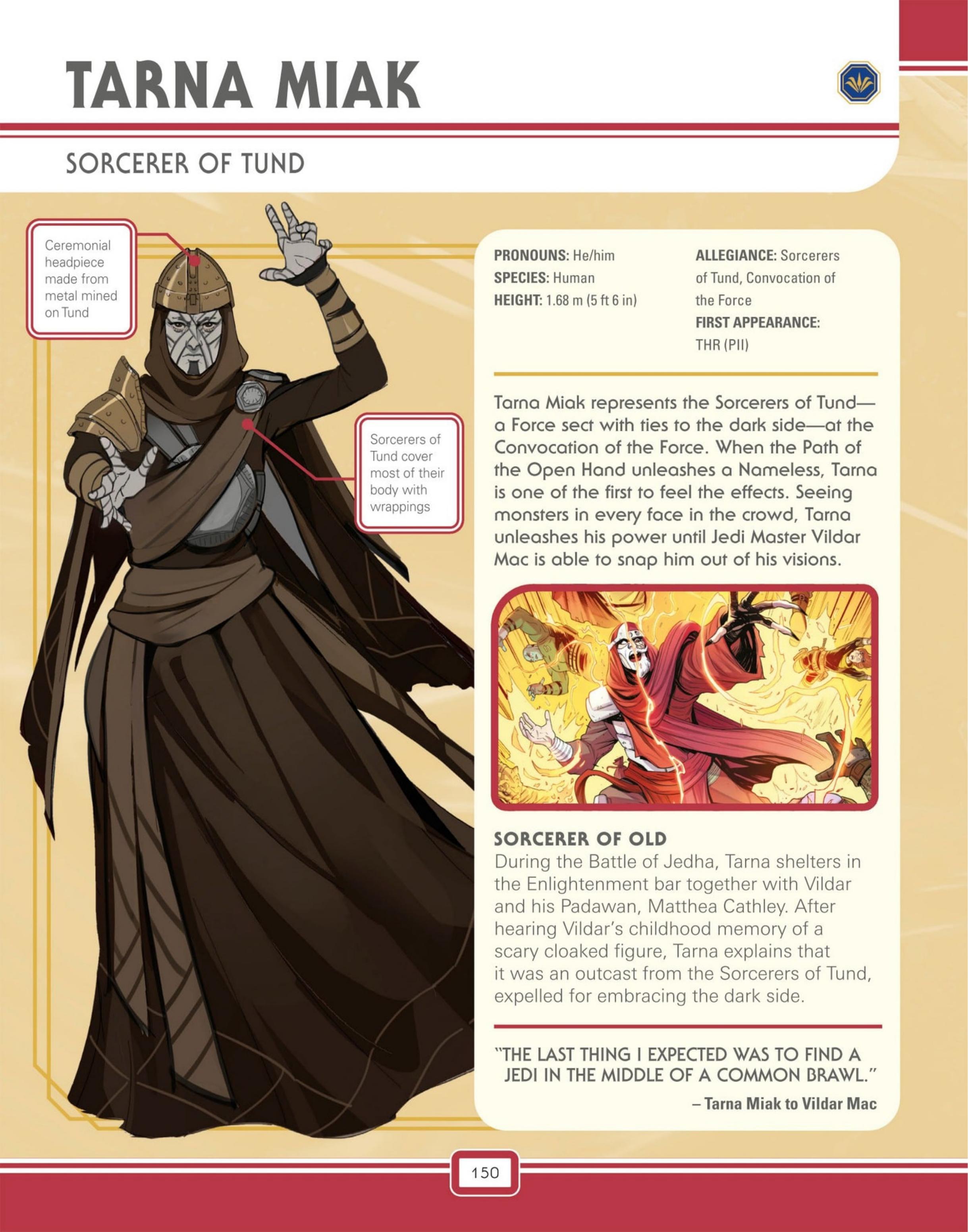 Star Wars: The High Republic Character Encyclopedia (2023) issue 1 - Page 152