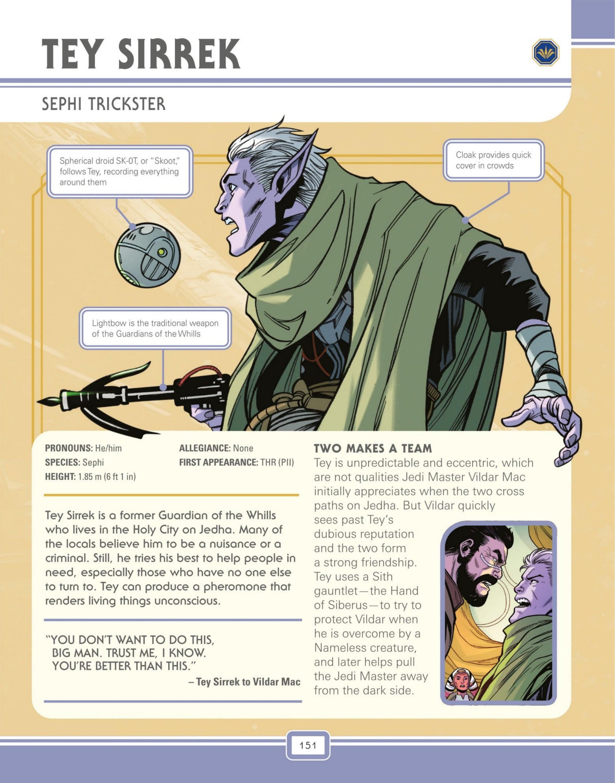 Star Wars: The High Republic Character Encyclopedia (2023) issue 1 - Page 153