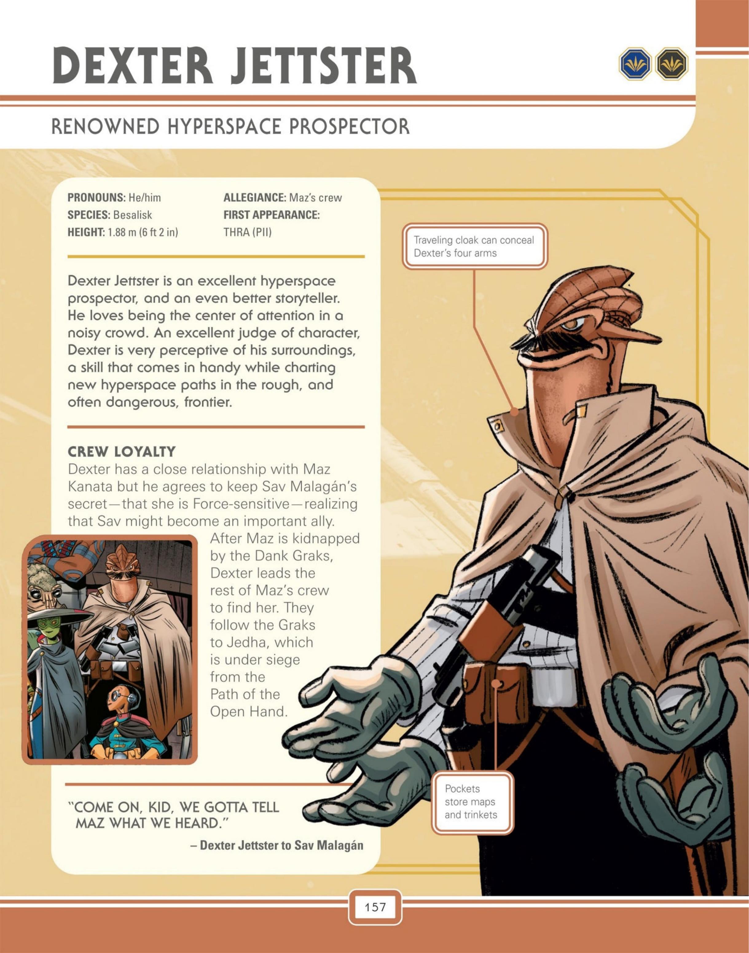 Star Wars: The High Republic Character Encyclopedia (2023) issue 1 - Page 159