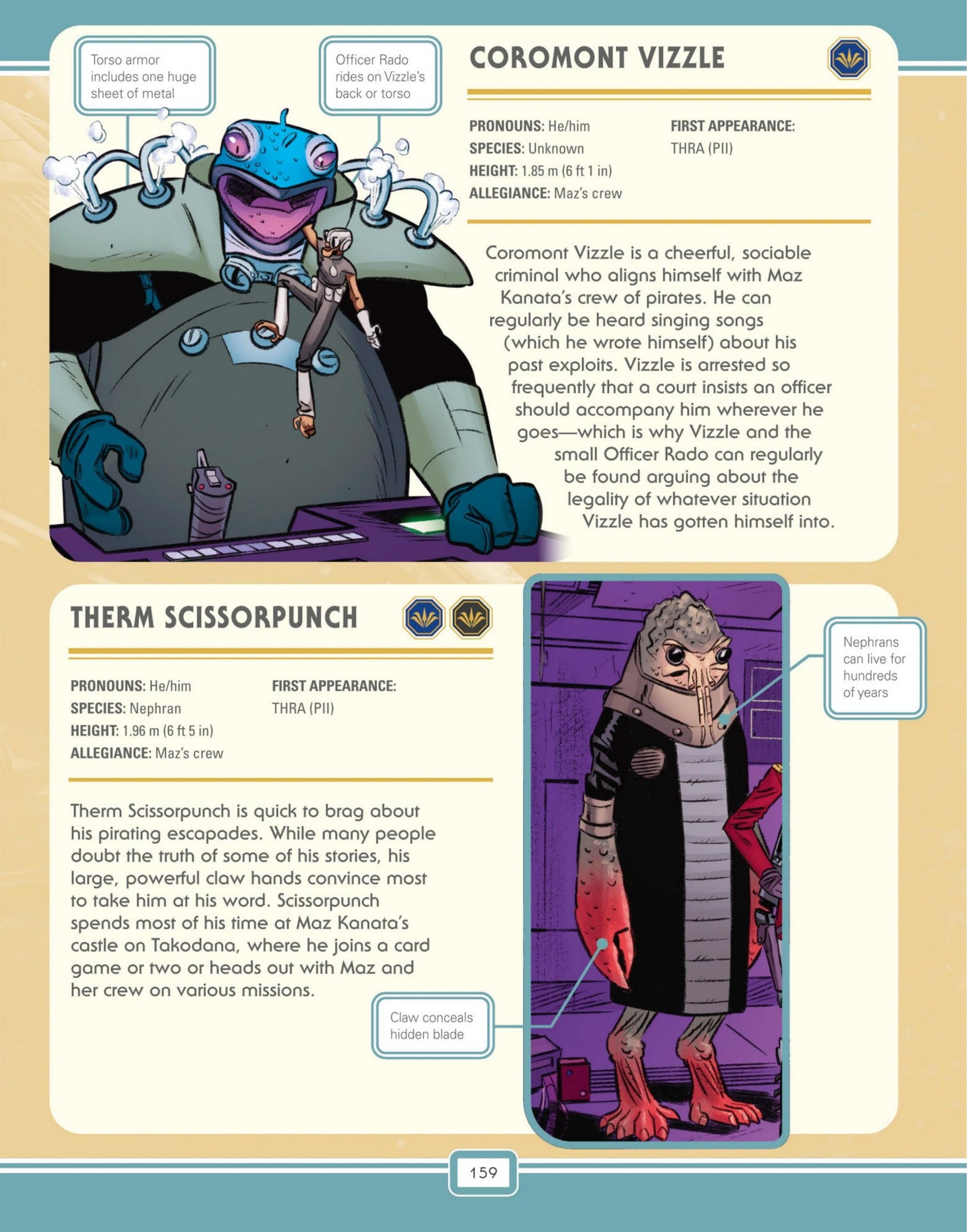 Star Wars: The High Republic Character Encyclopedia (2023) issue 1 - Page 161