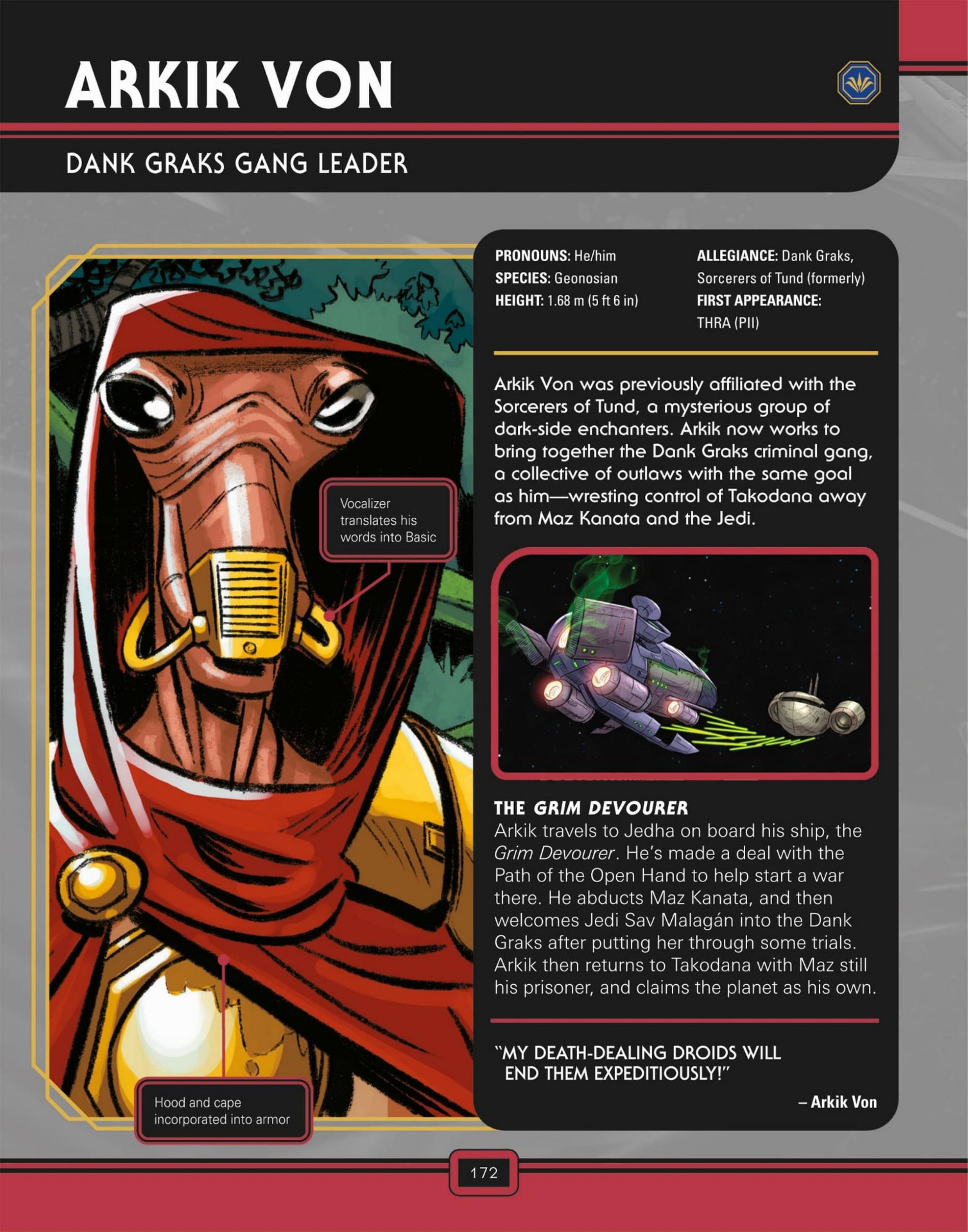 Star Wars: The High Republic Character Encyclopedia (2023) issue 1 - Page 174