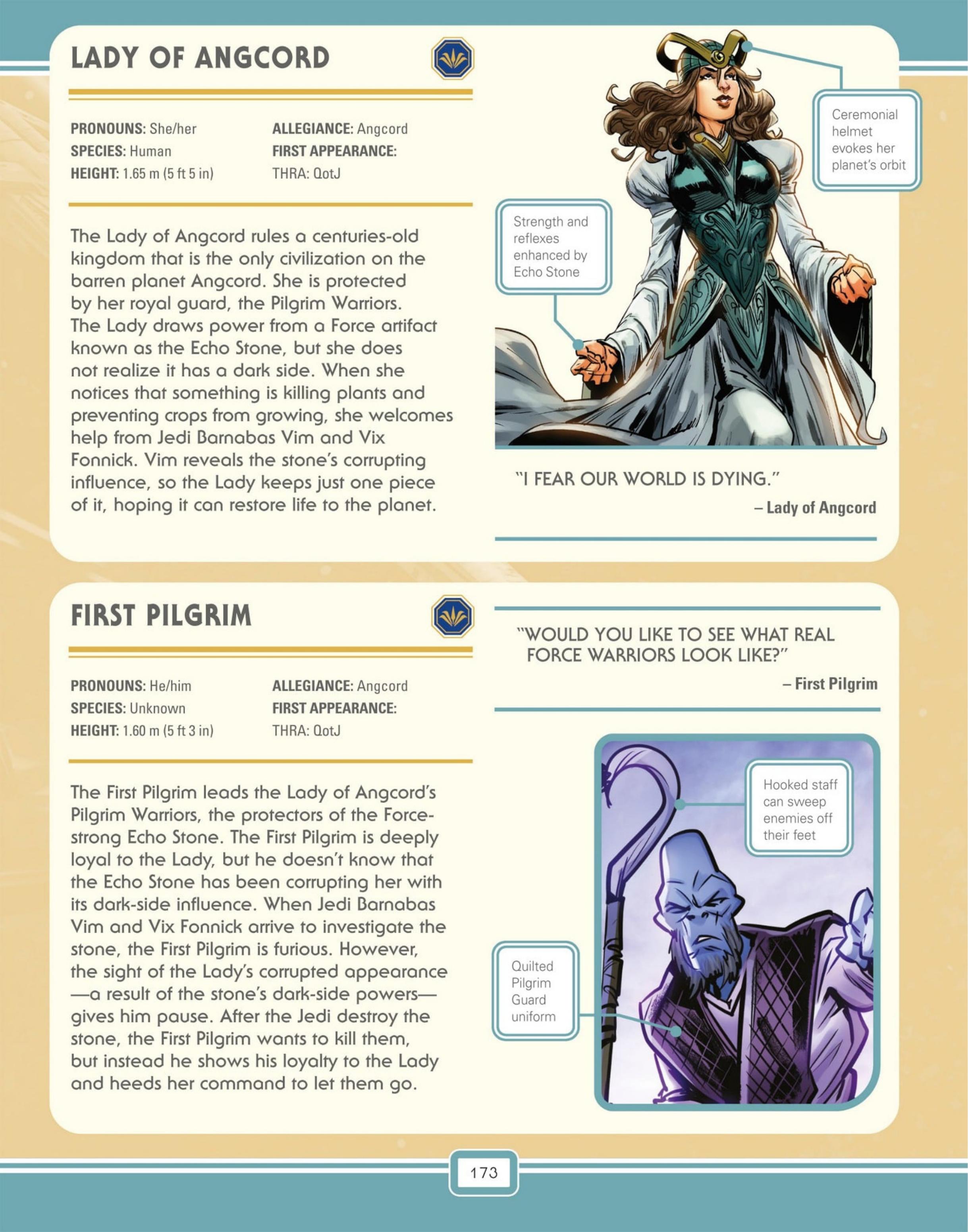 Star Wars: The High Republic Character Encyclopedia (2023) issue 1 - Page 175