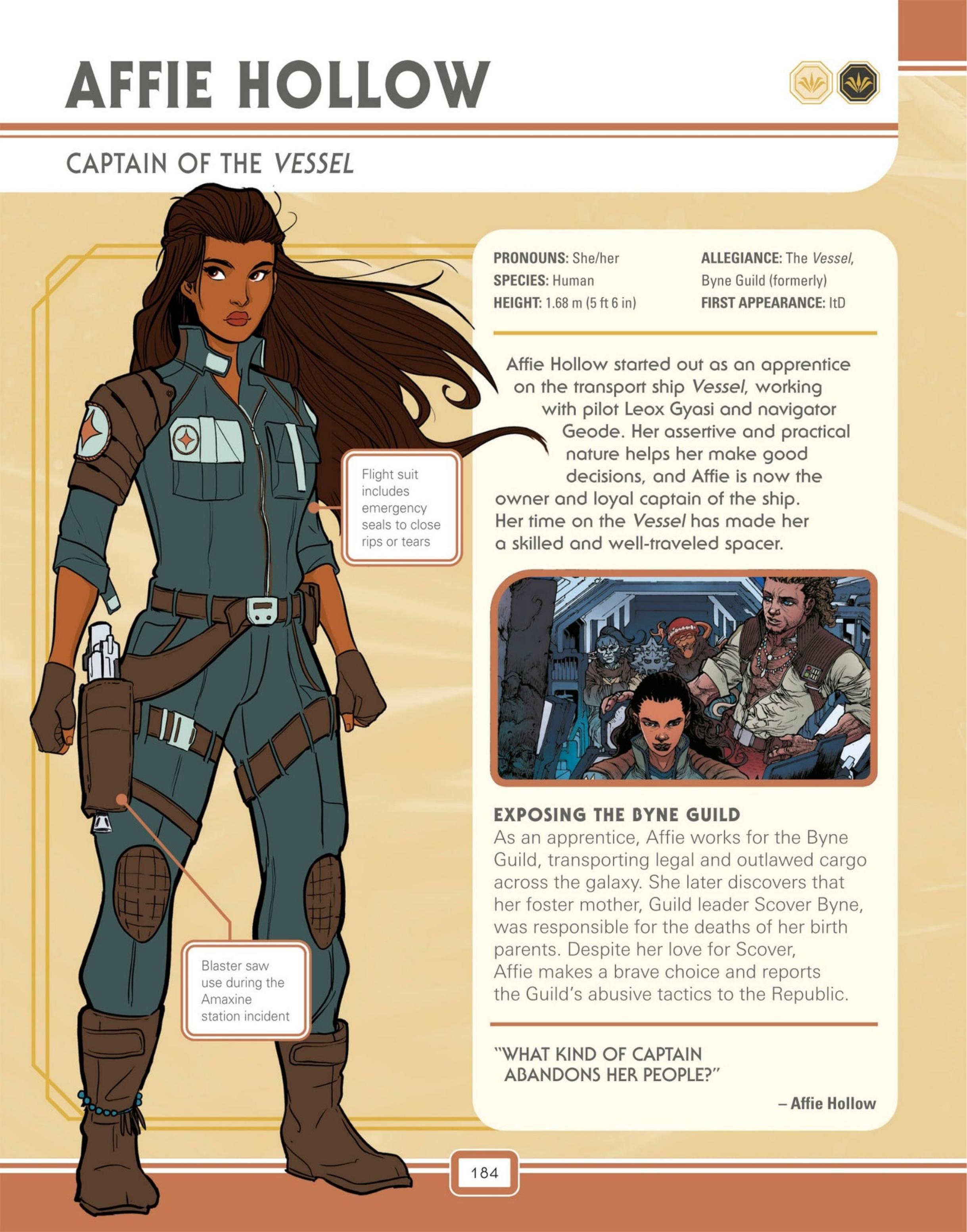 Star Wars: The High Republic Character Encyclopedia (2023) issue 1 - Page 186