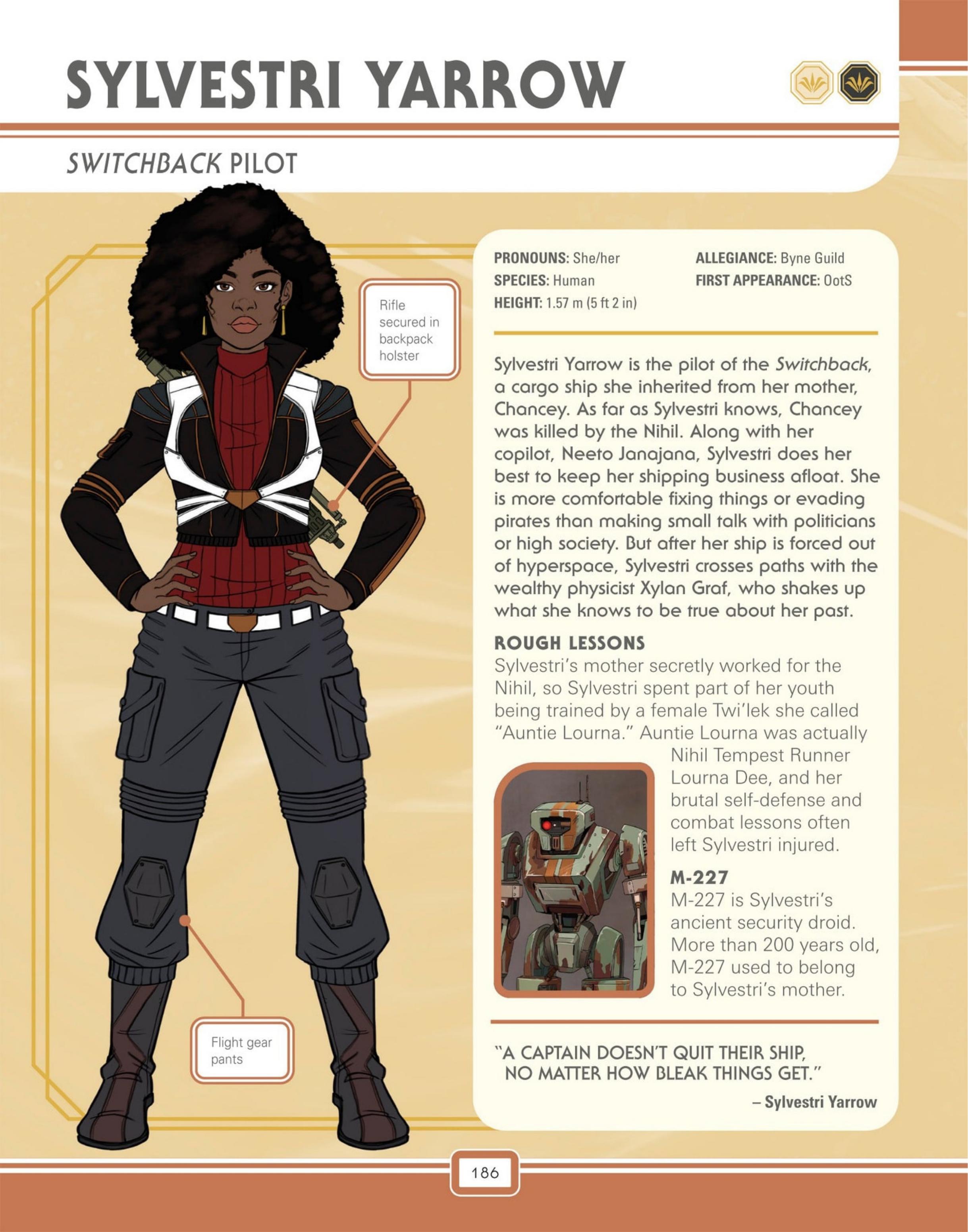 Star Wars: The High Republic Character Encyclopedia (2023) issue 1 - Page 188