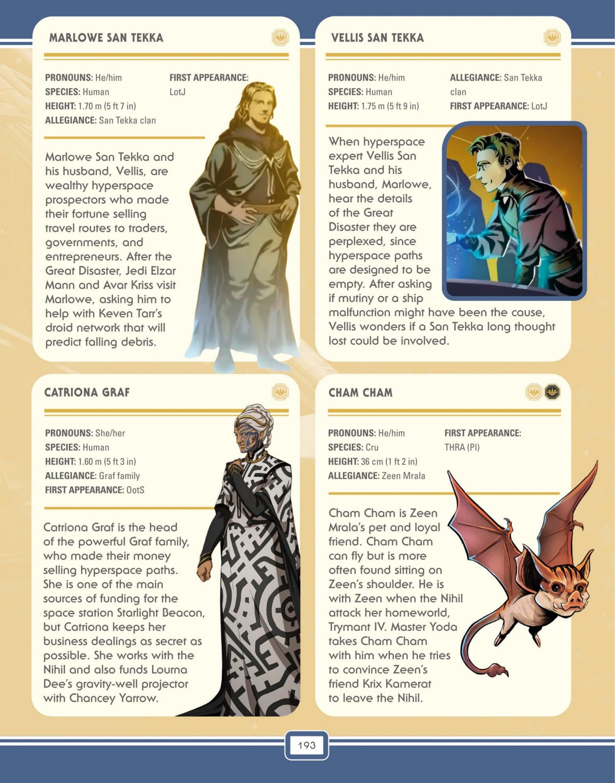 Star Wars: The High Republic Character Encyclopedia (2023) issue 1 - Page 195