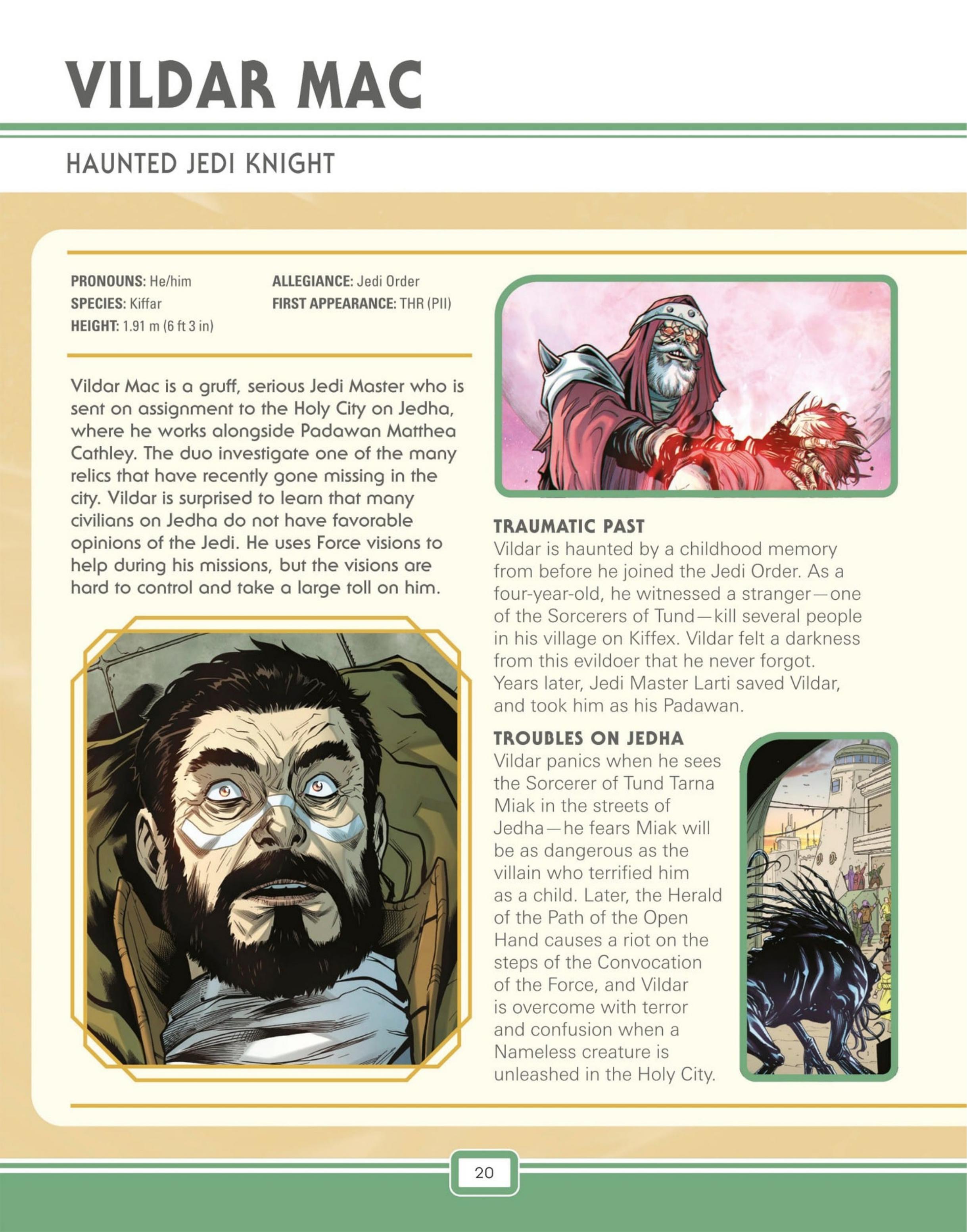 Star Wars: The High Republic Character Encyclopedia (2023) issue 1 - Page 22