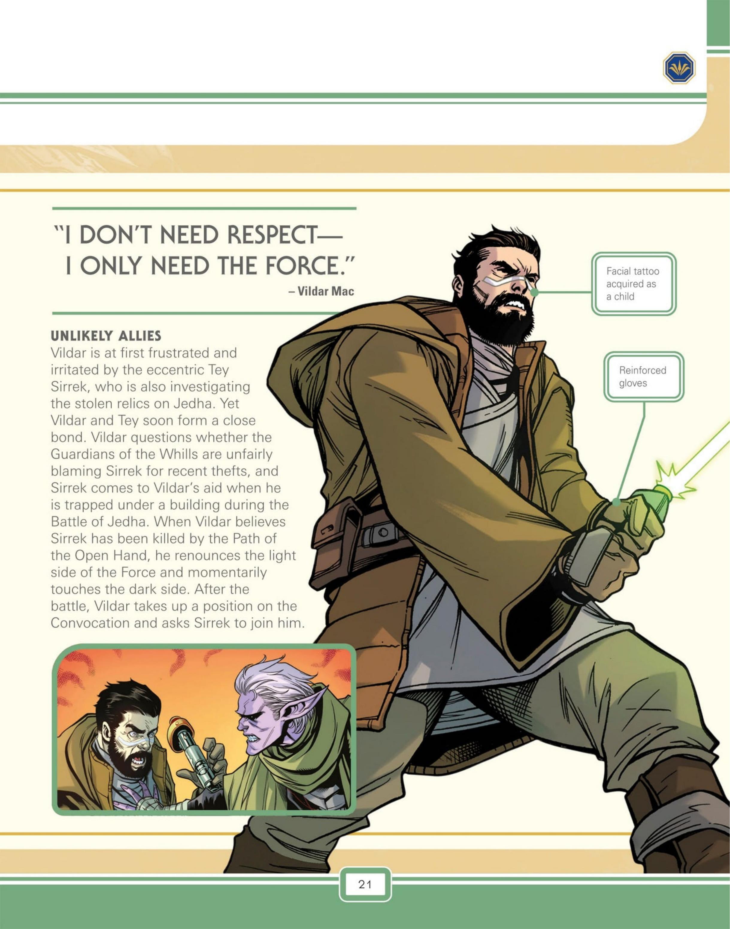 Star Wars: The High Republic Character Encyclopedia (2023) issue 1 - Page 23