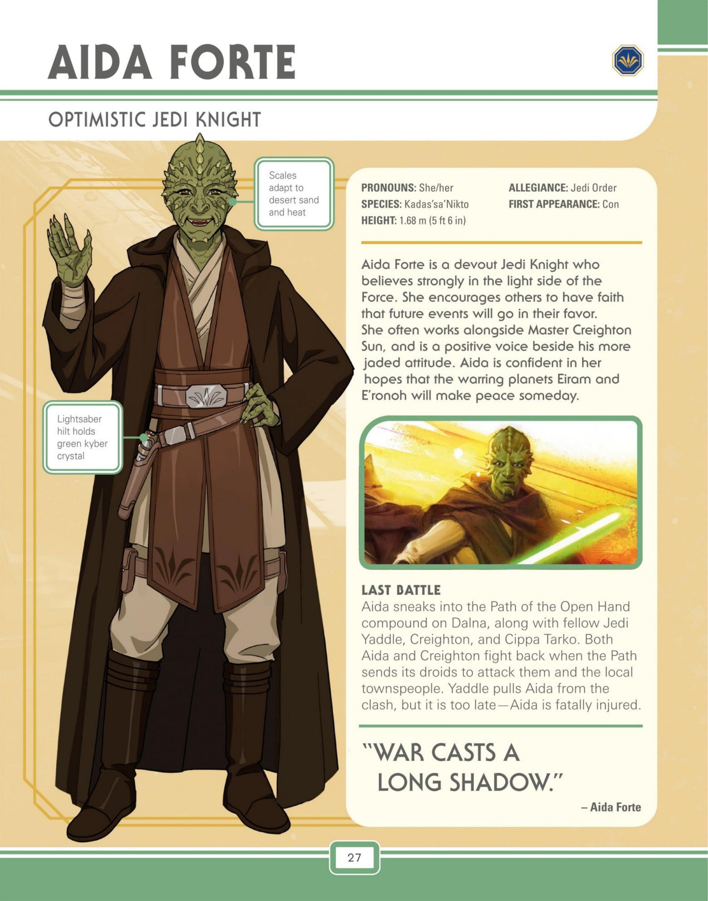 Star Wars: The High Republic Character Encyclopedia (2023) issue 1 - Page 29