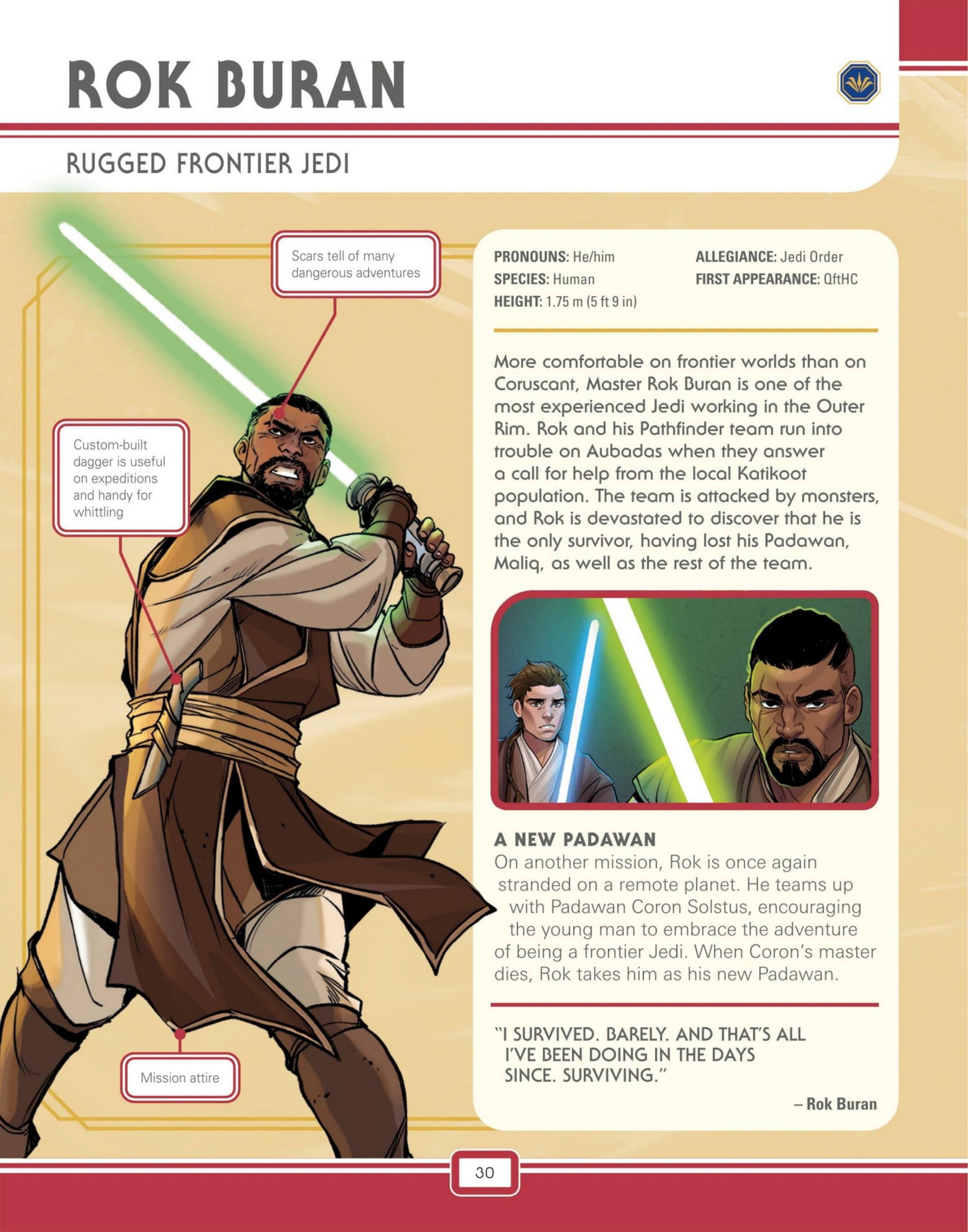 Star Wars: The High Republic Character Encyclopedia (2023) issue 1 - Page 32