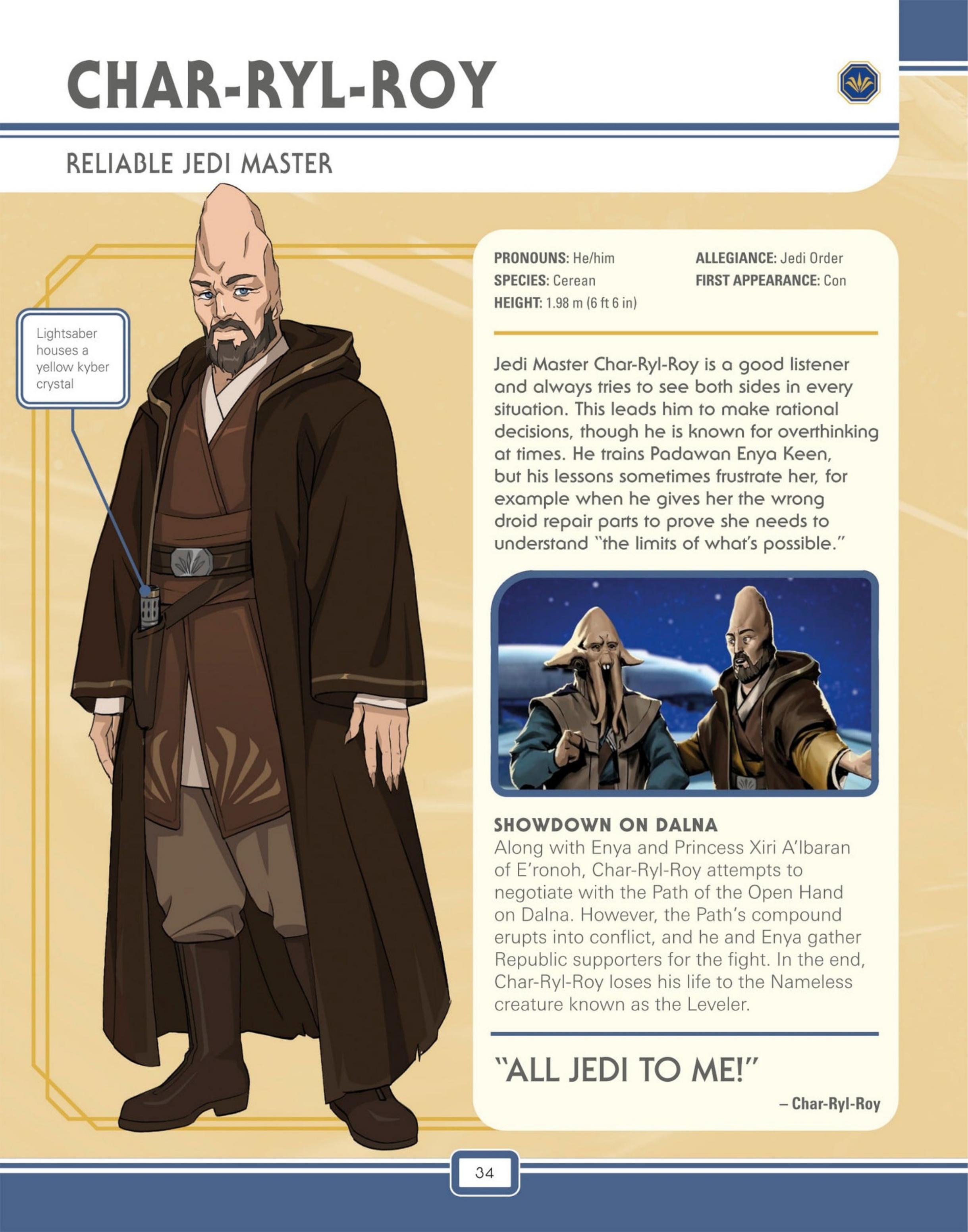 Star Wars: The High Republic Character Encyclopedia (2023) issue 1 - Page 36