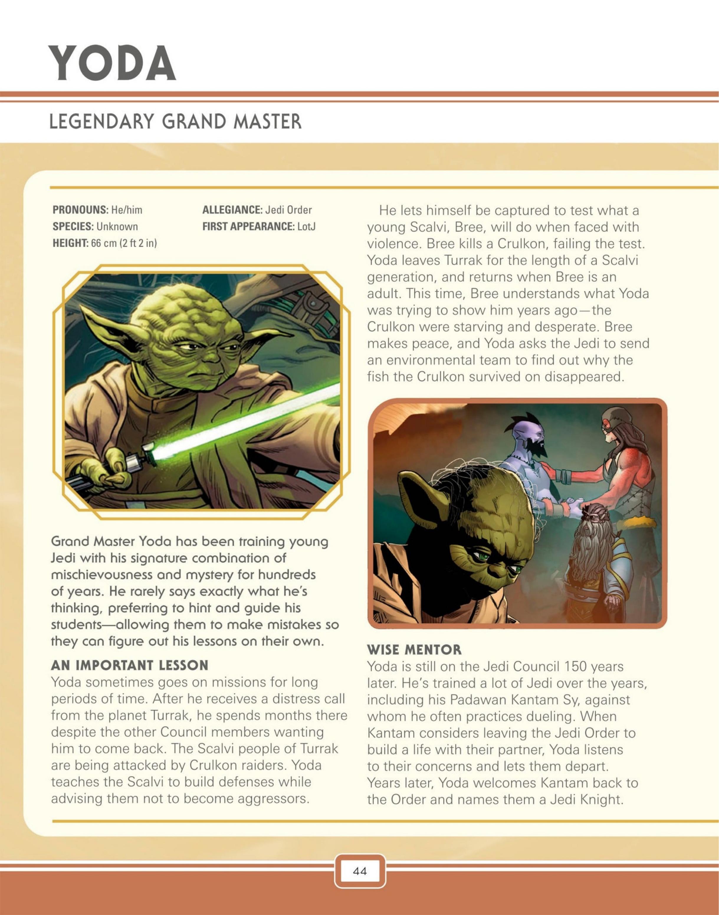 Star Wars: The High Republic Character Encyclopedia (2023) issue 1 - Page 46