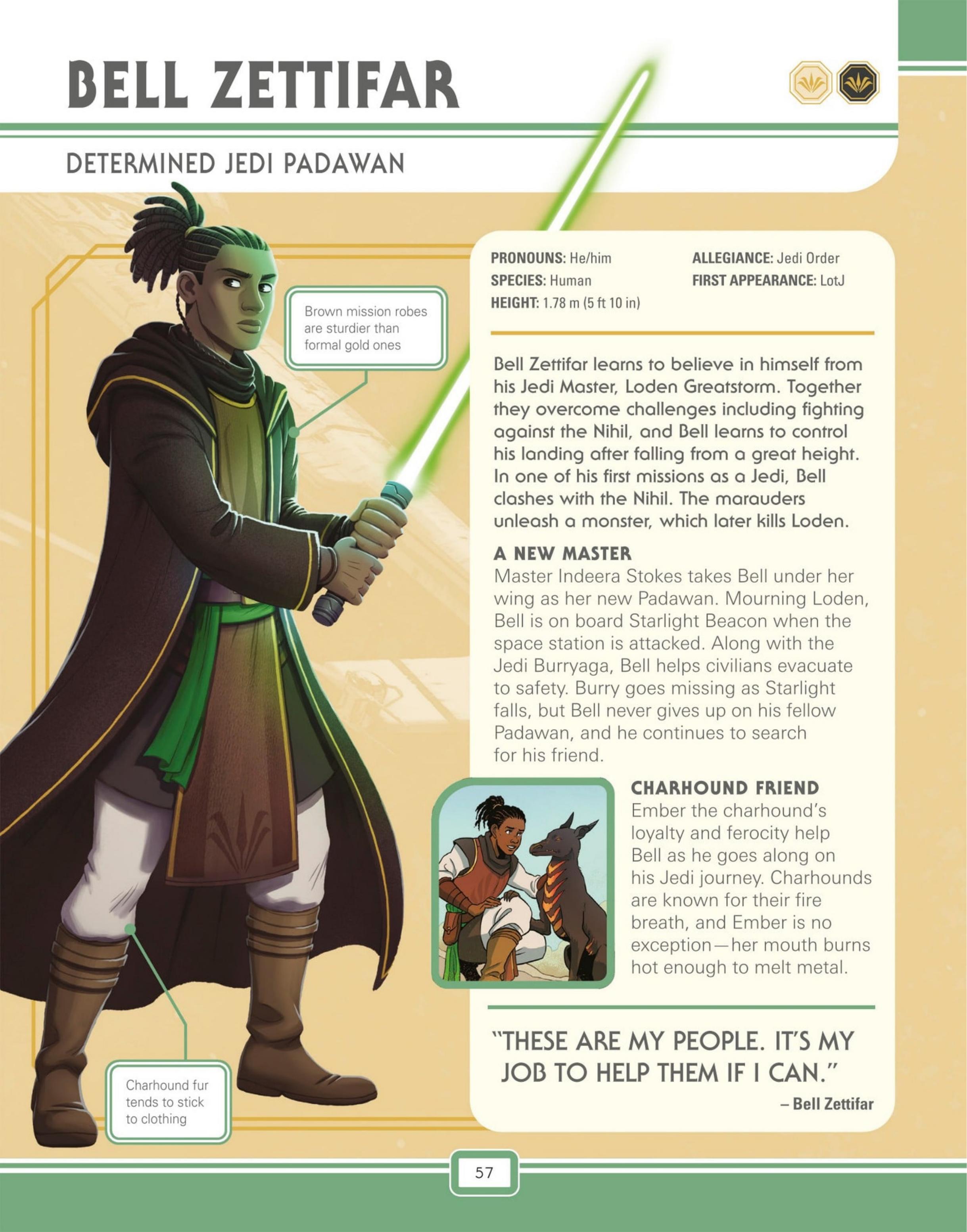 Star Wars: The High Republic Character Encyclopedia (2023) issue 1 - Page 59