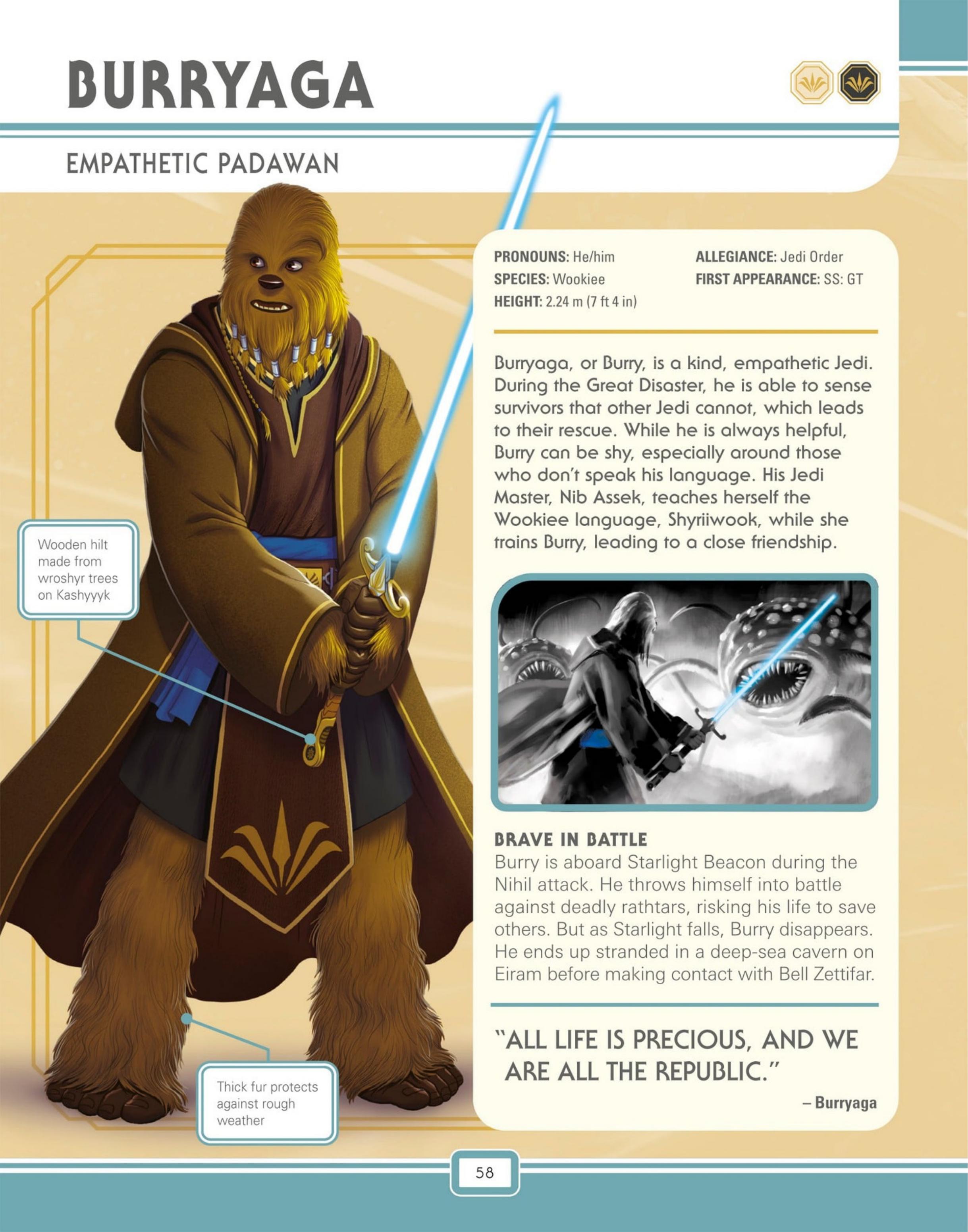 Star Wars: The High Republic Character Encyclopedia (2023) issue 1 - Page 60