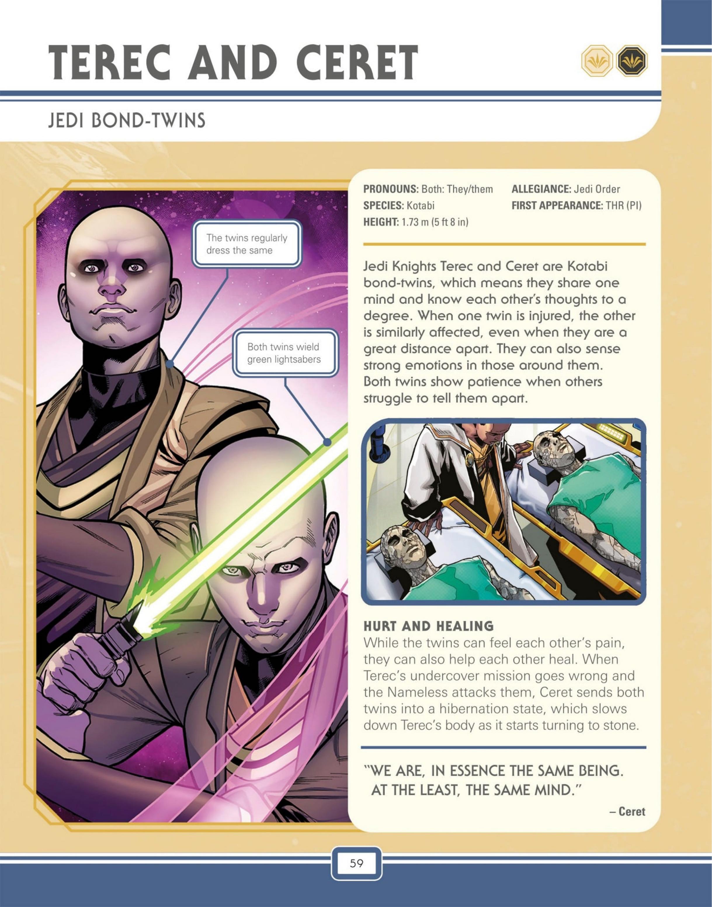 Star Wars: The High Republic Character Encyclopedia (2023) issue 1 - Page 61