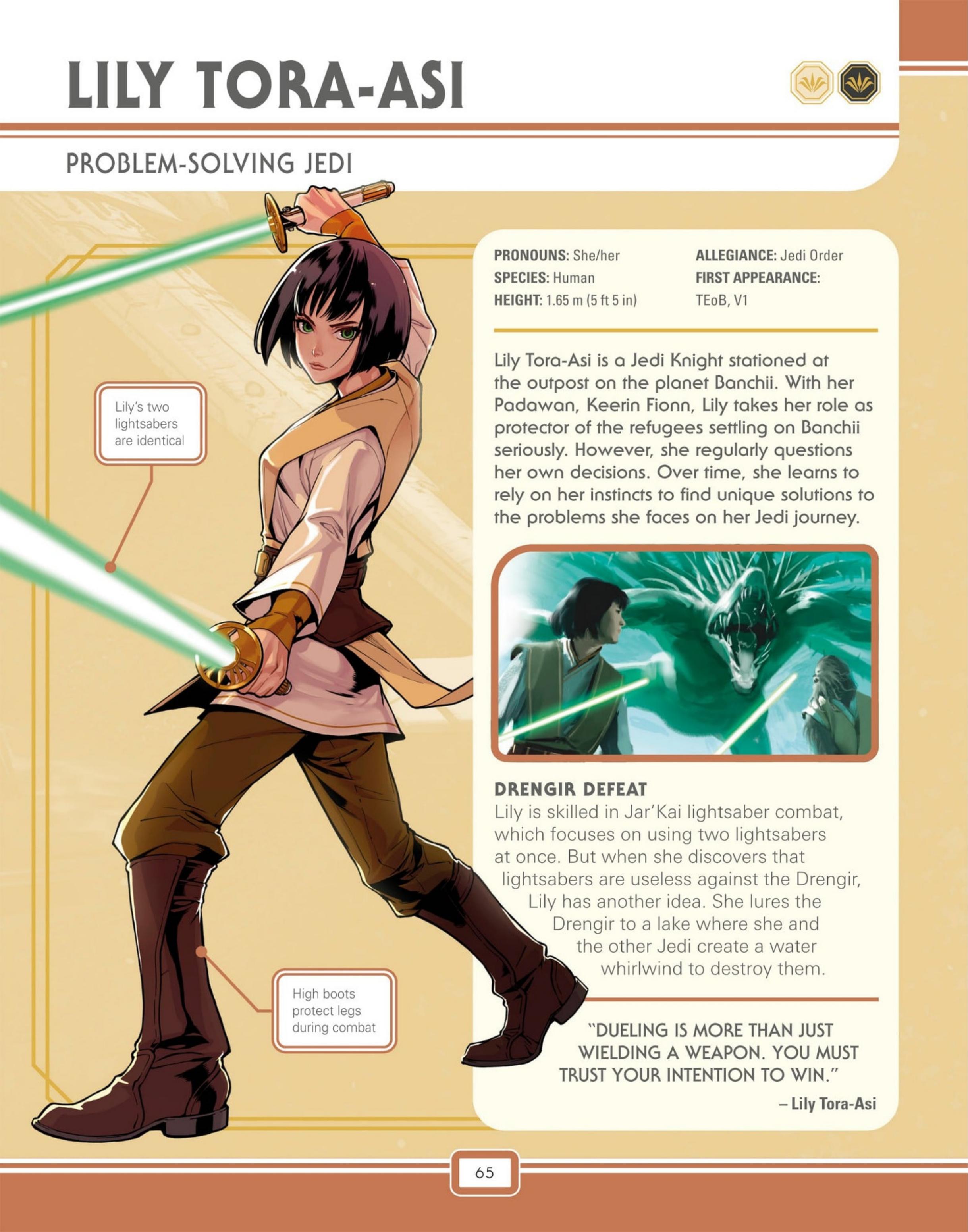 Star Wars: The High Republic Character Encyclopedia (2023) issue 1 - Page 67