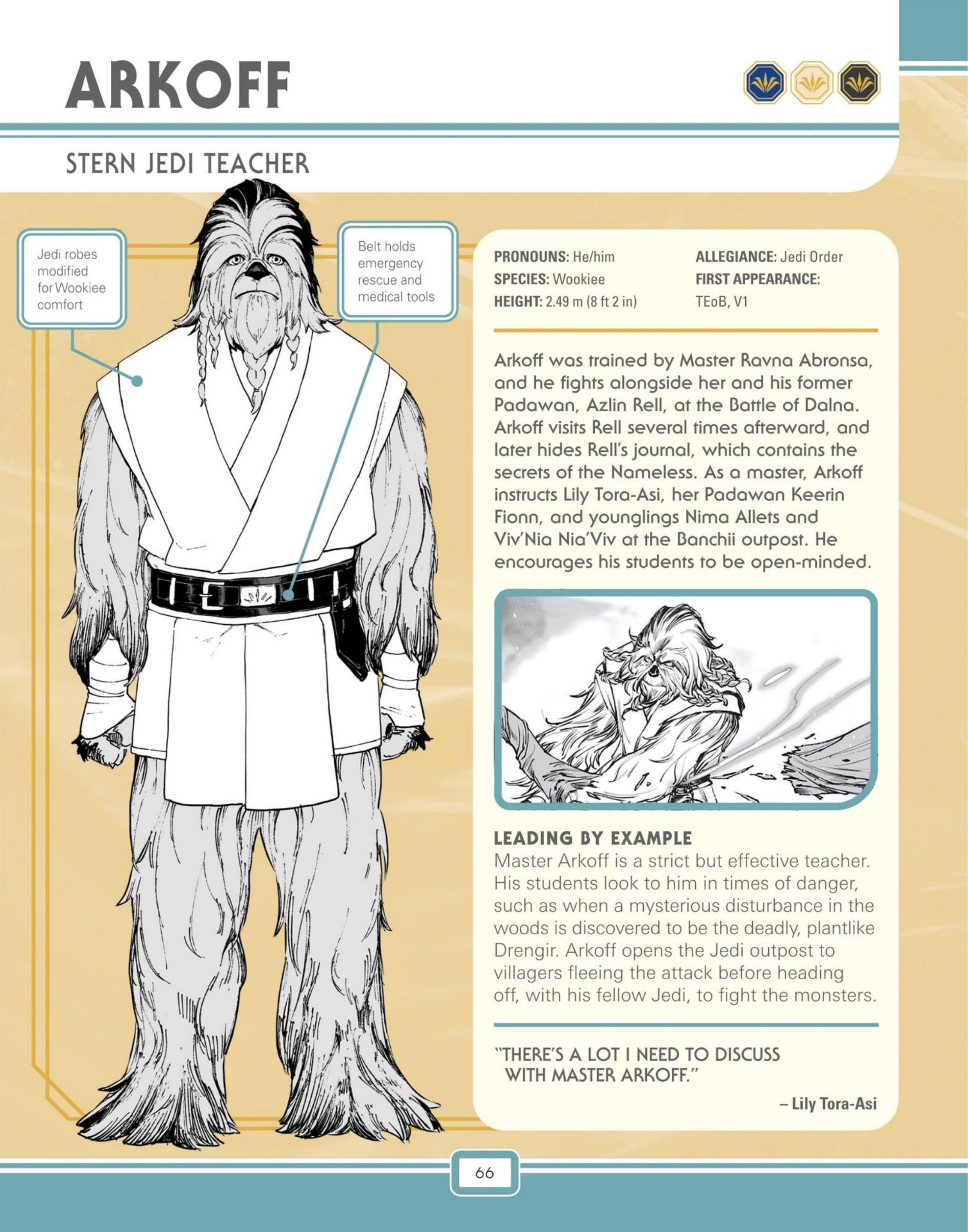 Star Wars: The High Republic Character Encyclopedia (2023) issue 1 - Page 68