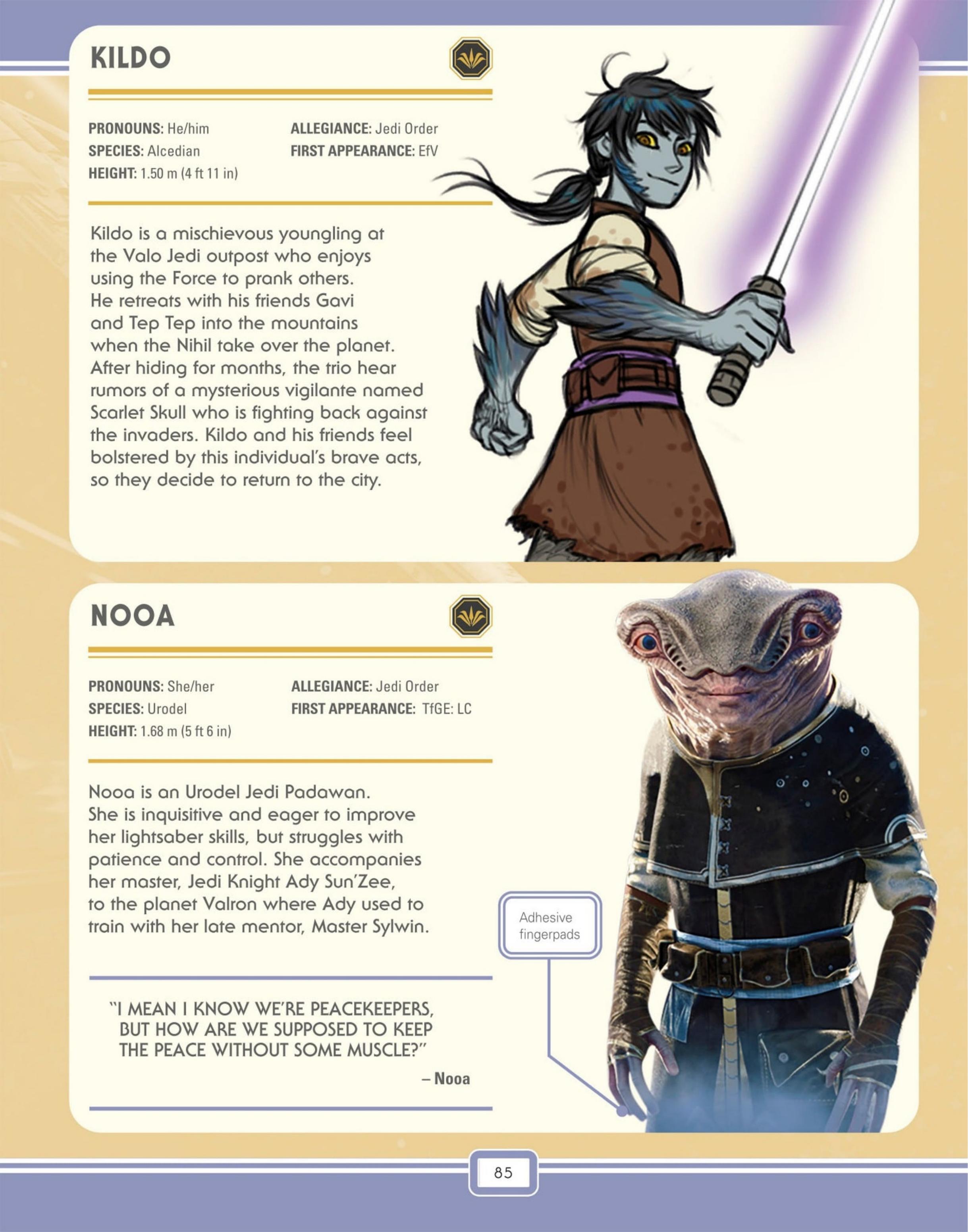 Star Wars: The High Republic Character Encyclopedia (2023) issue 1 - Page 87