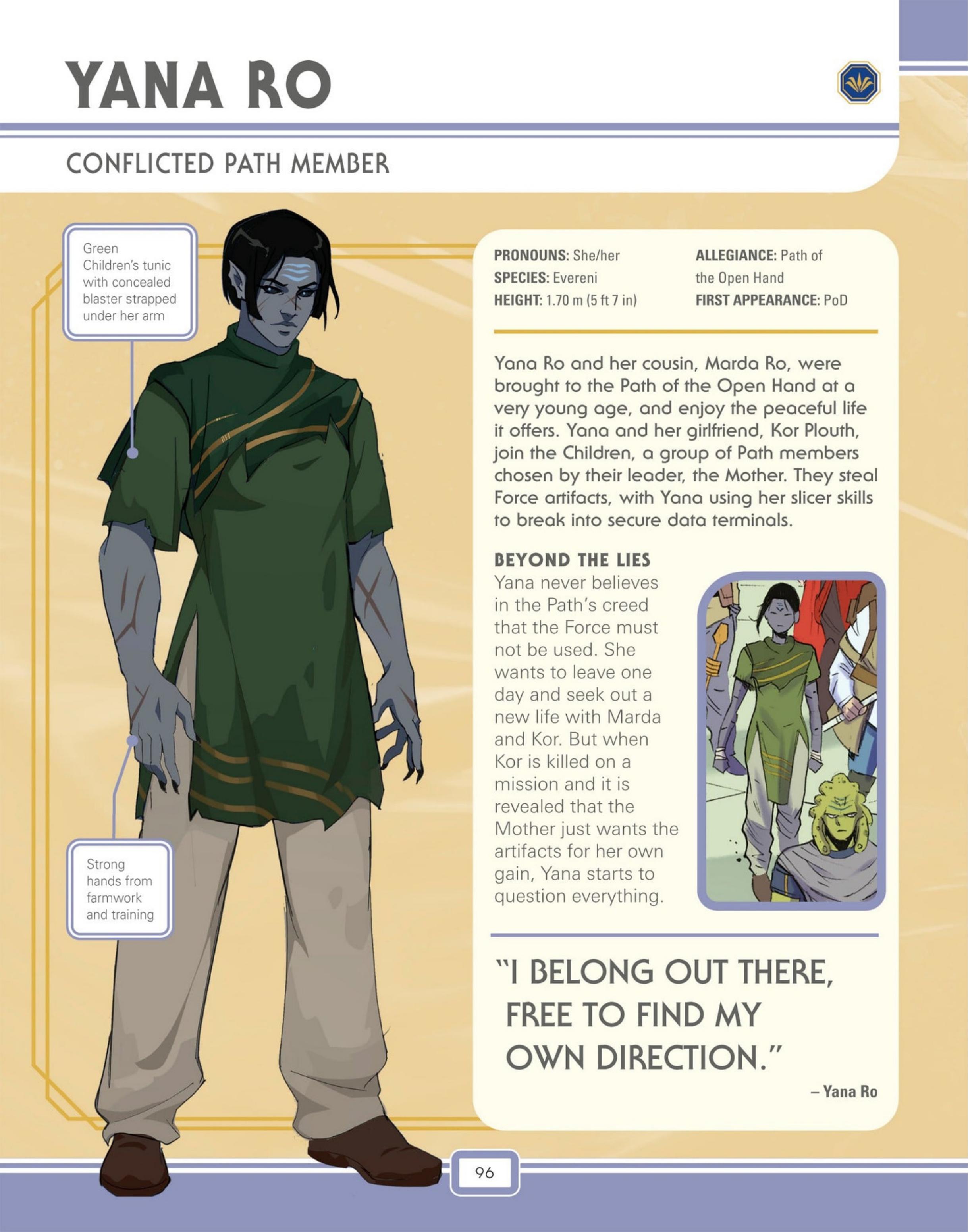 Star Wars: The High Republic Character Encyclopedia (2023) issue 1 - Page 98