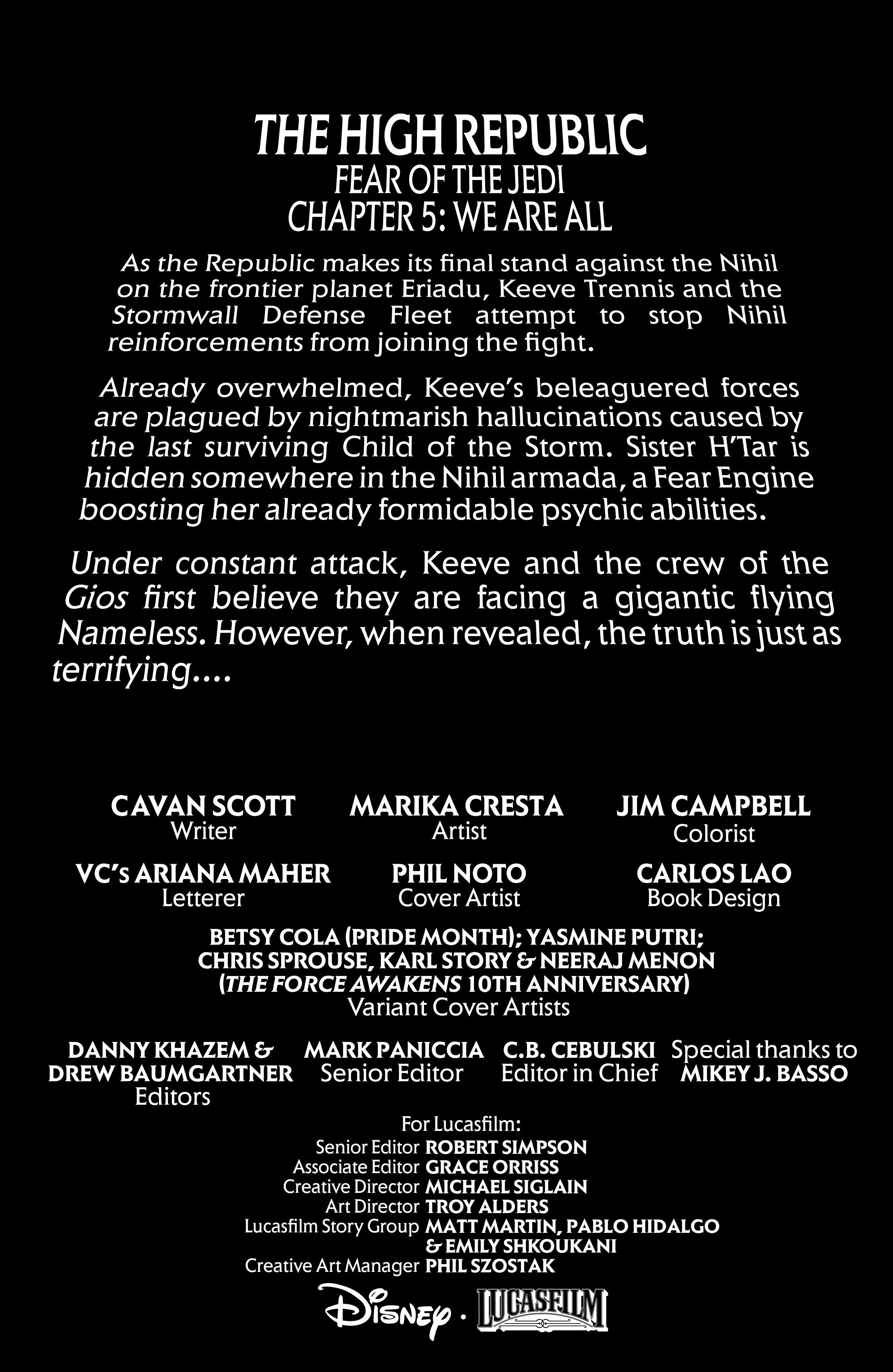Star Wars: The High Republic - Fear of the Jedi (2025-): Chapter 5 - Page 3