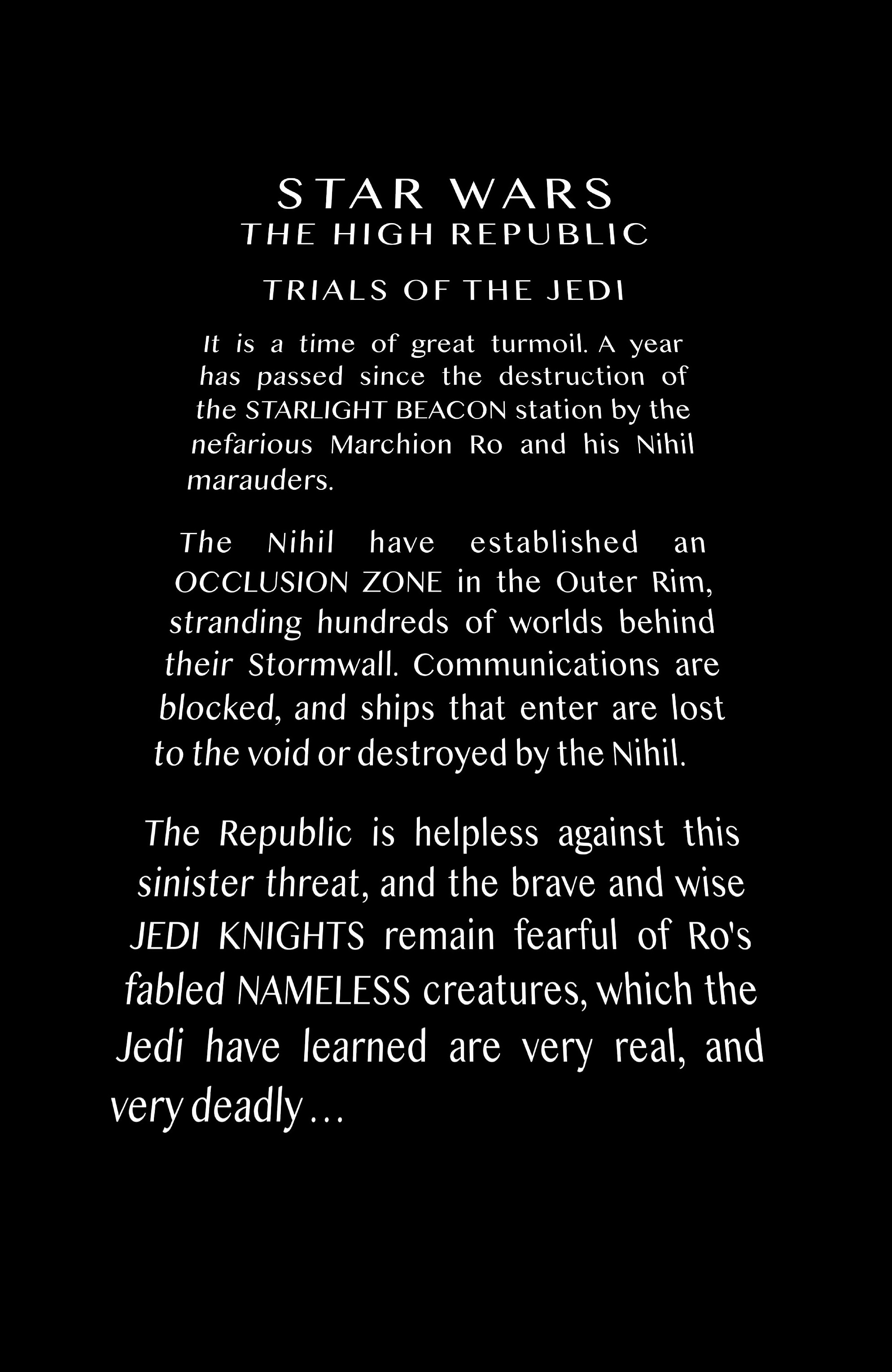 Star Wars: The High Republic - Saber for Hire (2024-) issue 1 - Page 4