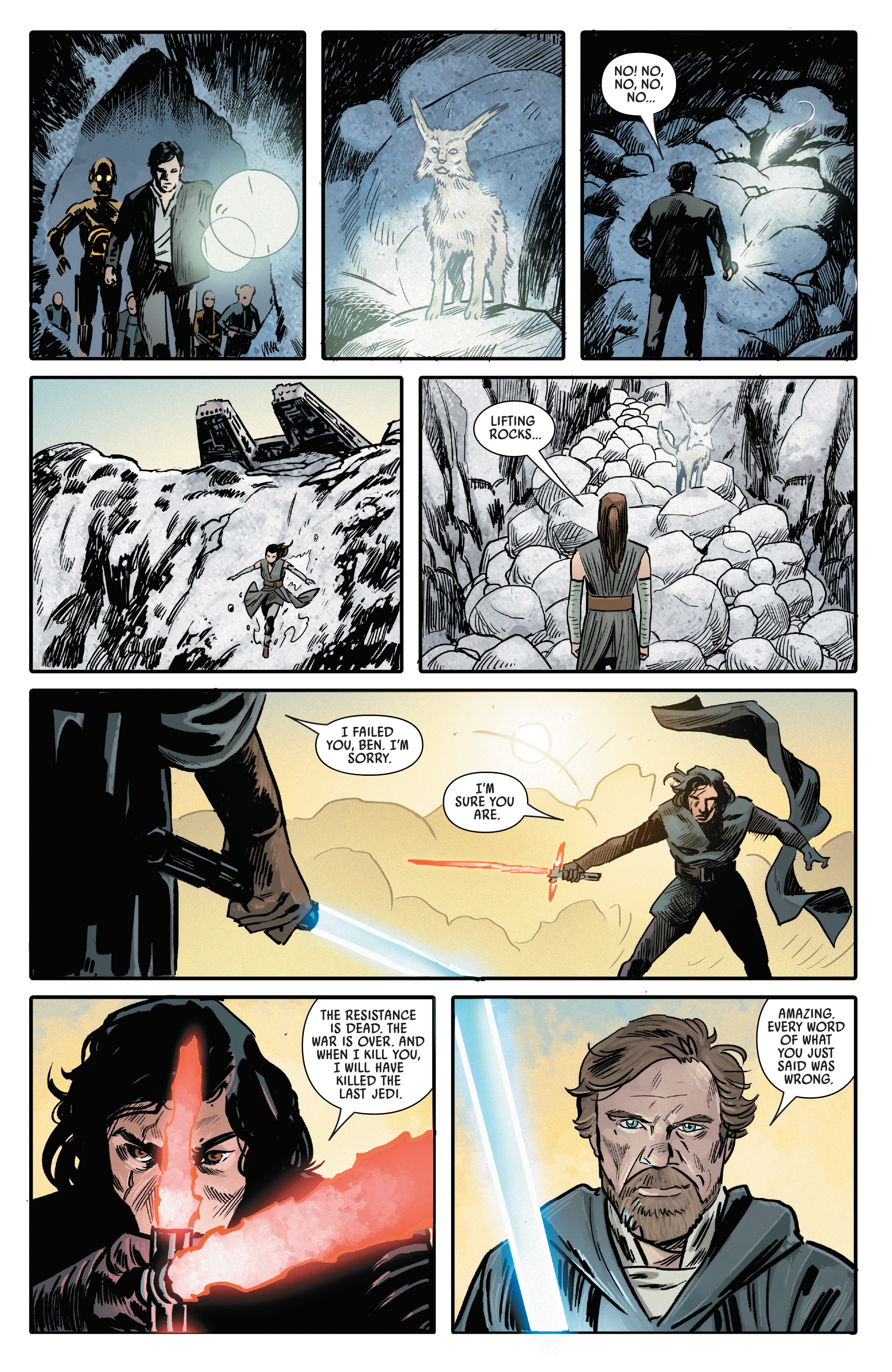 Star Wars: The Last Jedi Adaptation (2018) issue 6 - Page 17