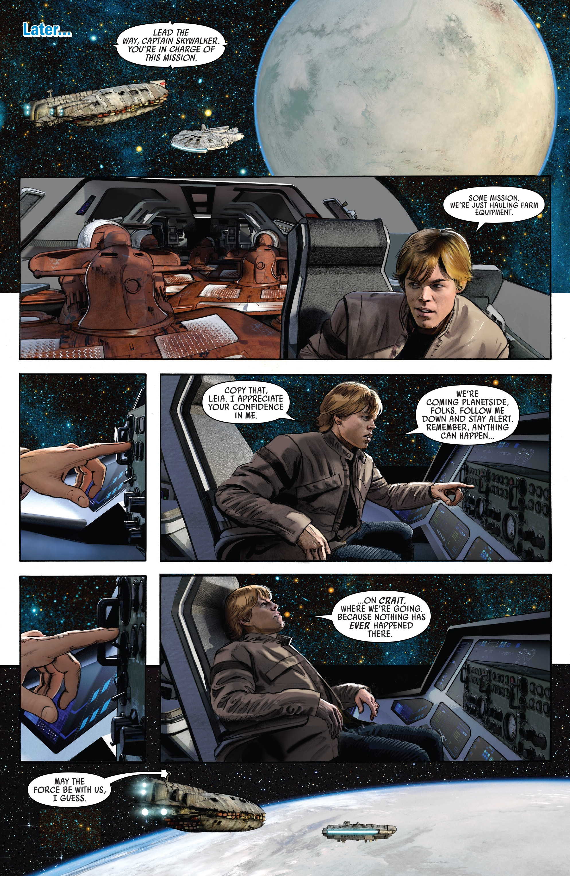 Star Wars: The Last Jedi - The Storms Of Crait (2017) issue 1 - Page 8