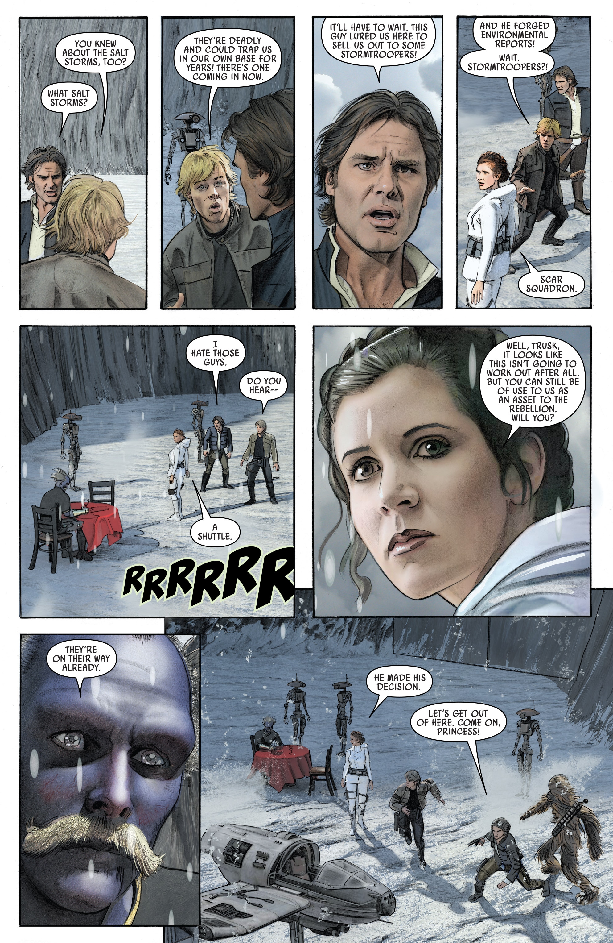 Star Wars: The Last Jedi - The Storms Of Crait (2017) issue 1 - Page 19