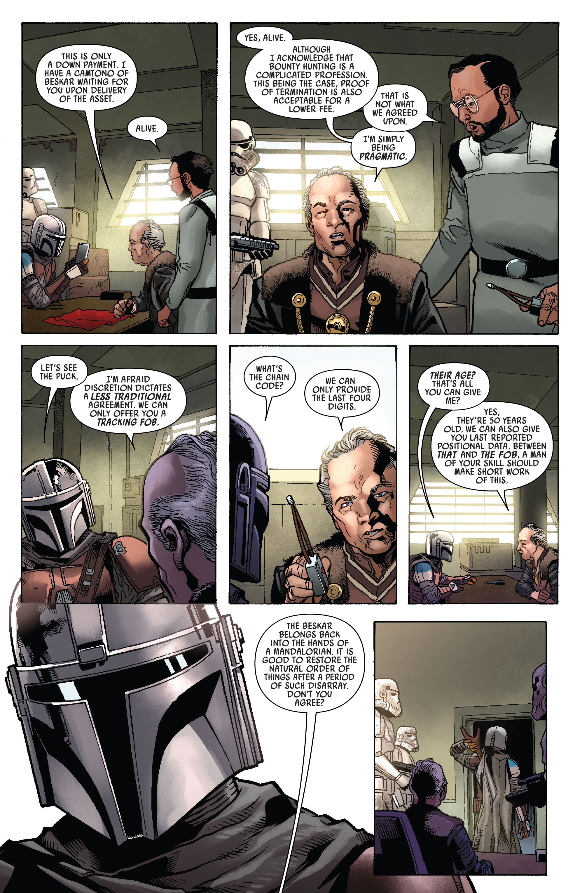 Star Wars: The Mandalorian (2022-) issue 1 - Page 21