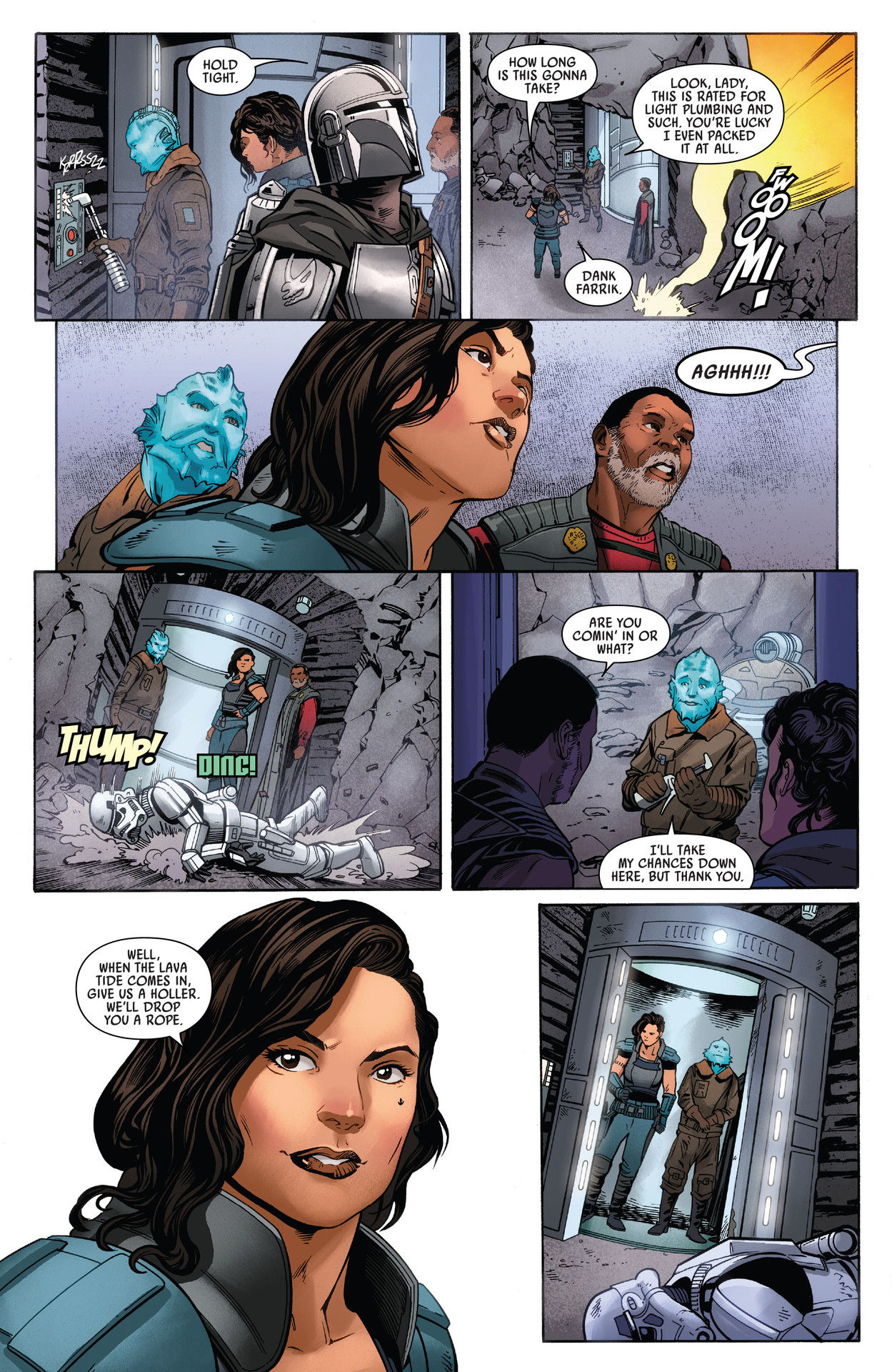 Star Wars: The Mandalorian Season 2 (2023-) issue 4 - Page 15