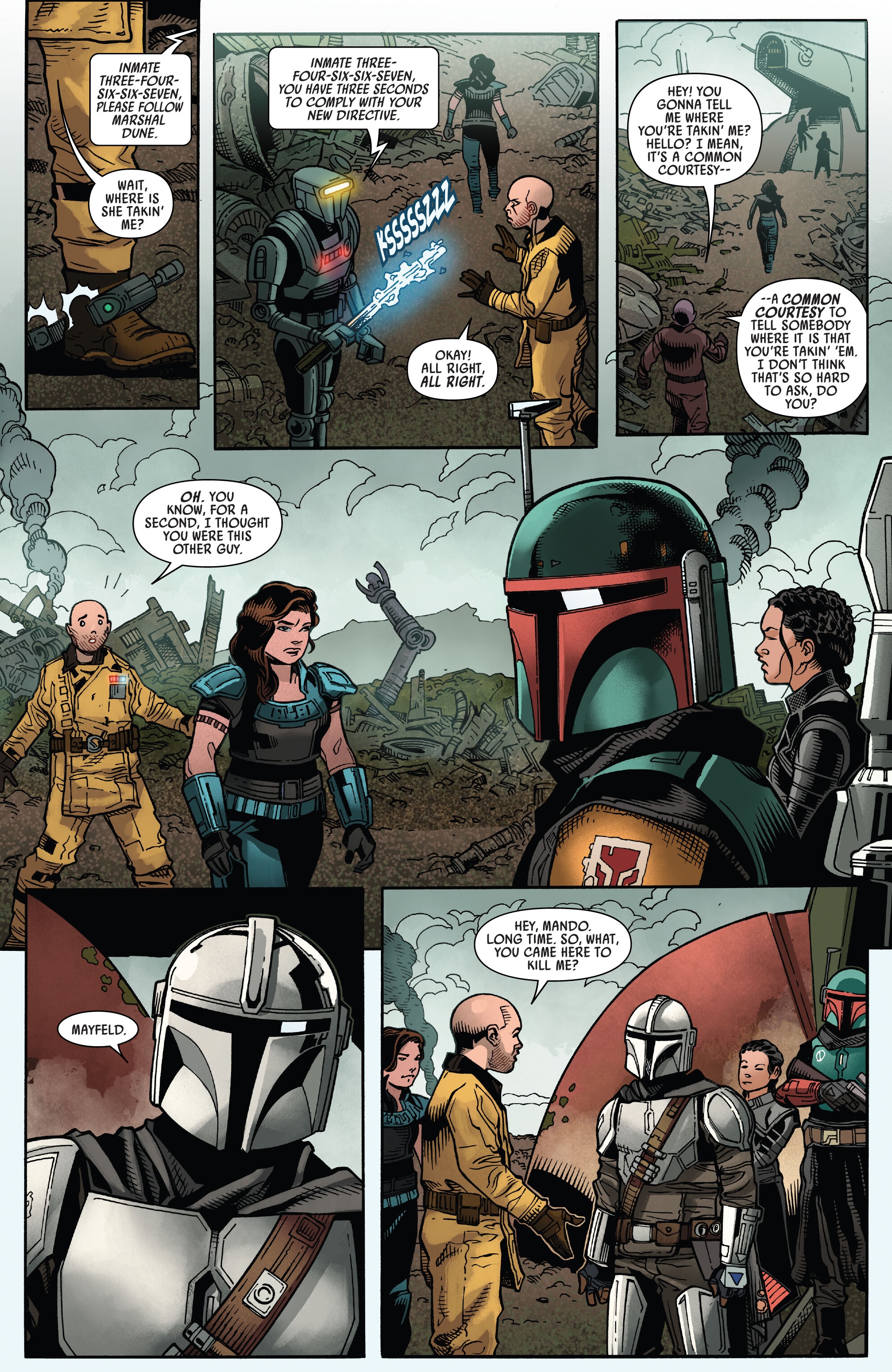 Star Wars: The Mandalorian Season 2 (2023-) issue 7 - Page 4