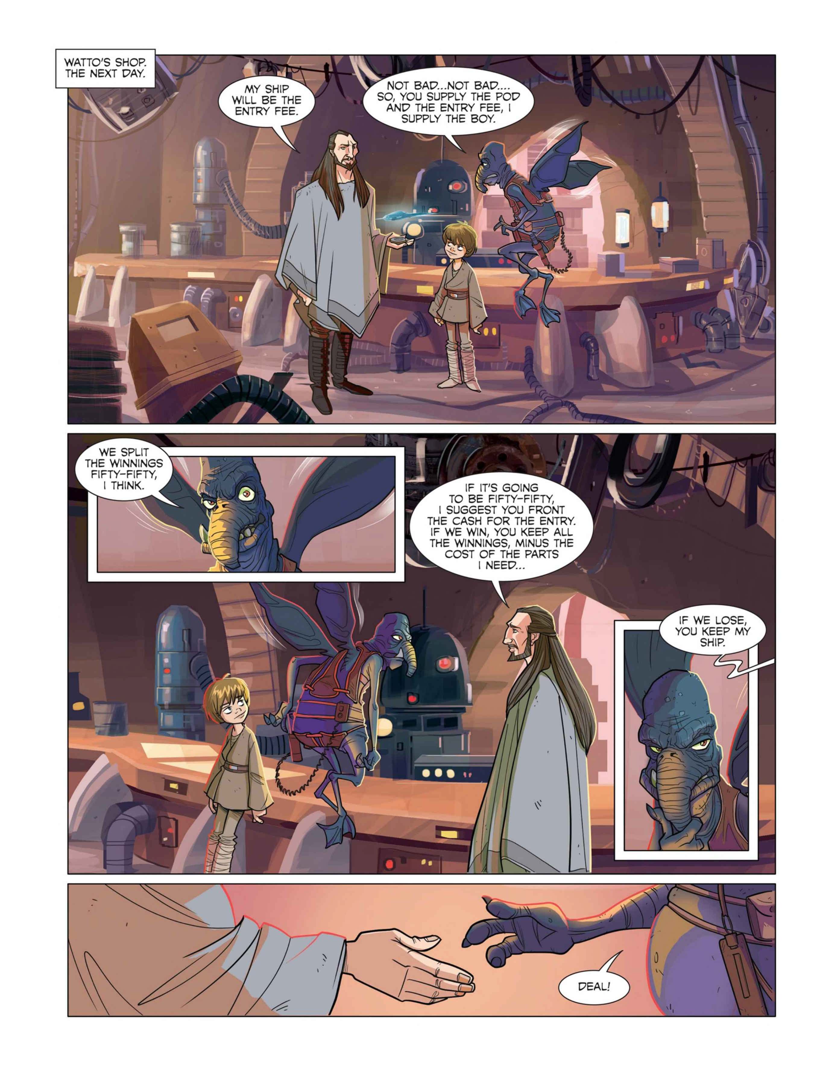 Star Wars - The Prequel Trilogy (2017) issue 1 - Page 35